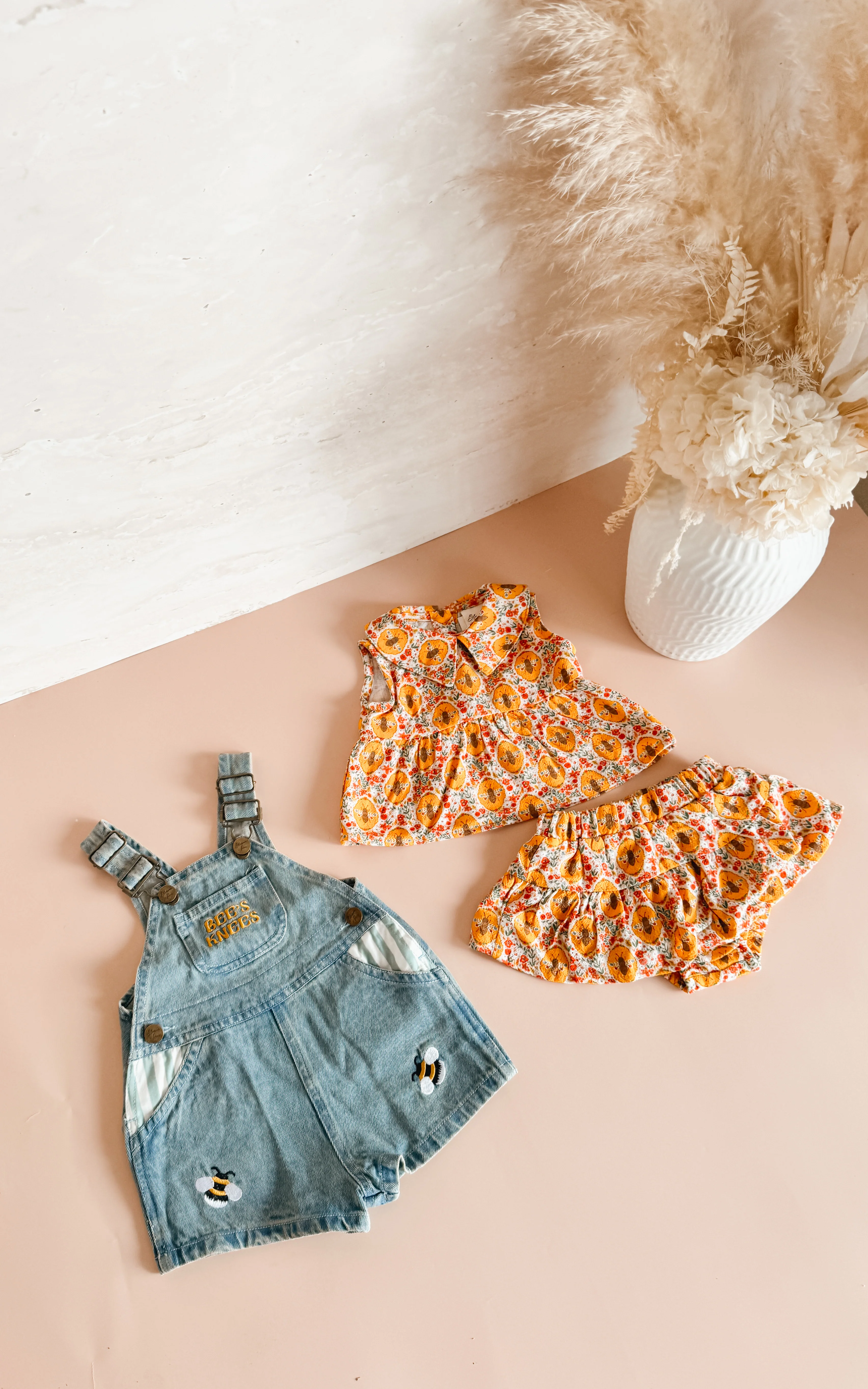 Bee’s Knees Denim Shortalls - Image 6