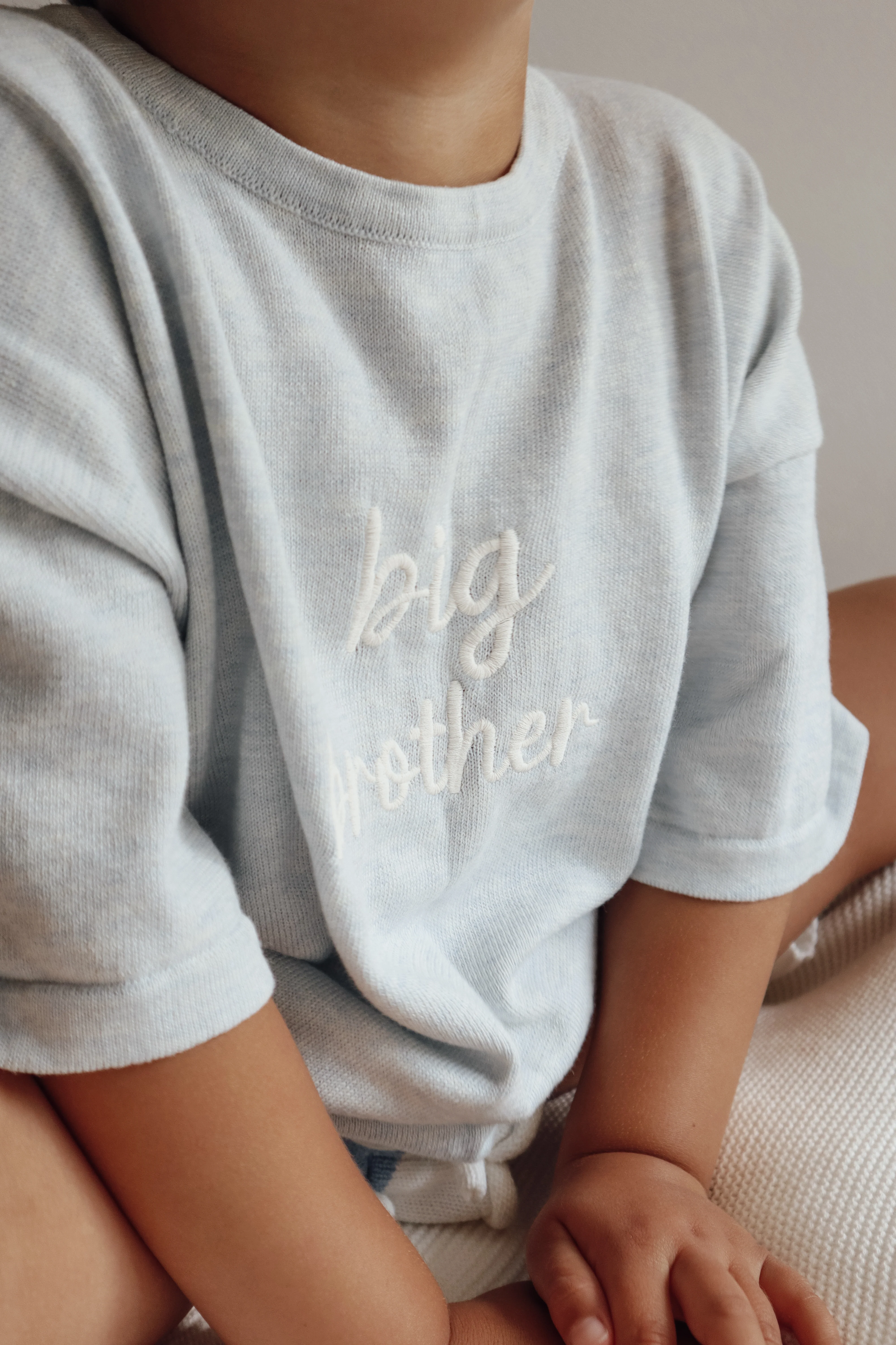 'Big Brother' Tee - Powder Blue - Image 3