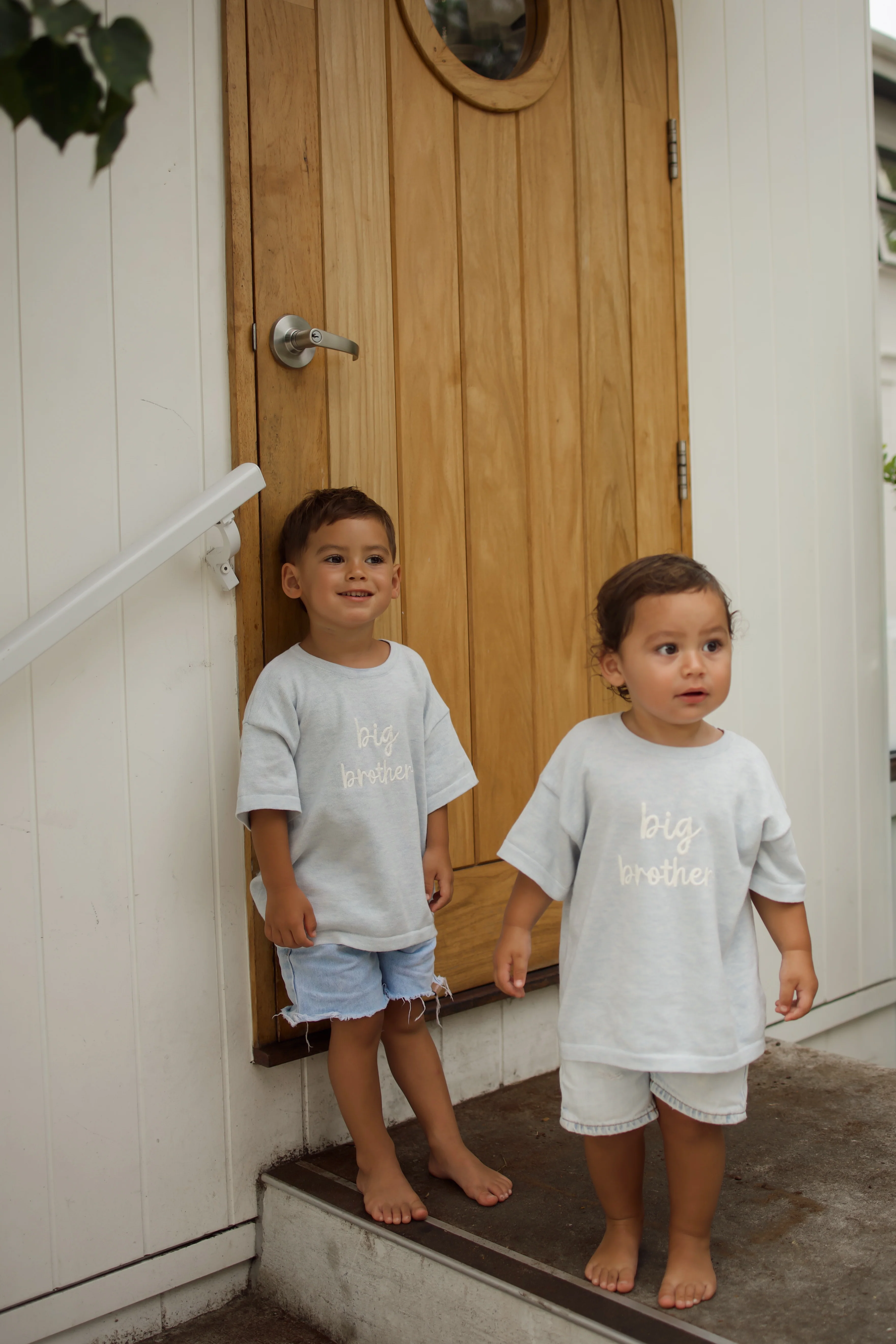 'Big Brother' Tee - Powder Blue - Image 5