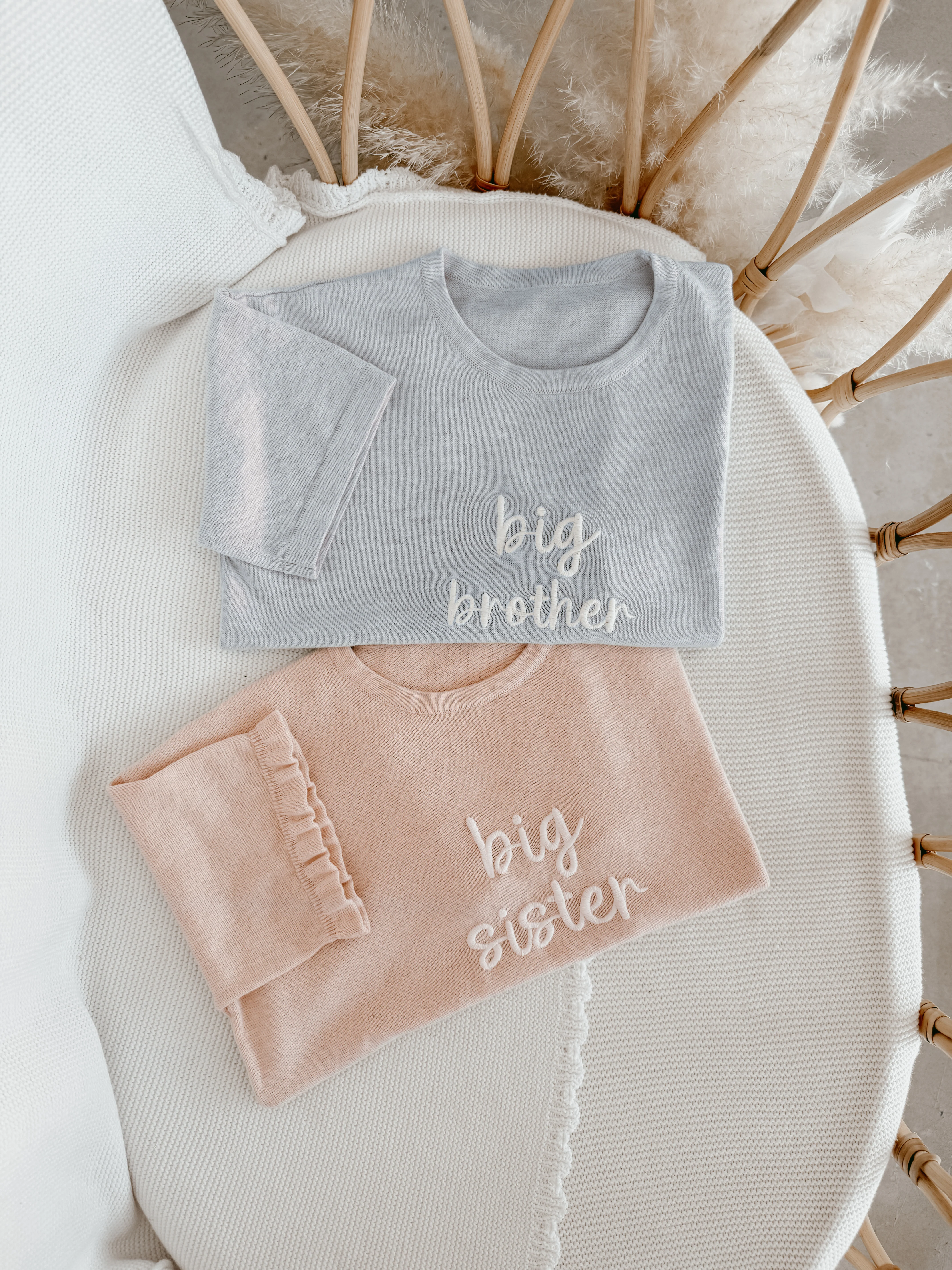 'Big Sister' Tee - Pink Lemonade - Image 3
