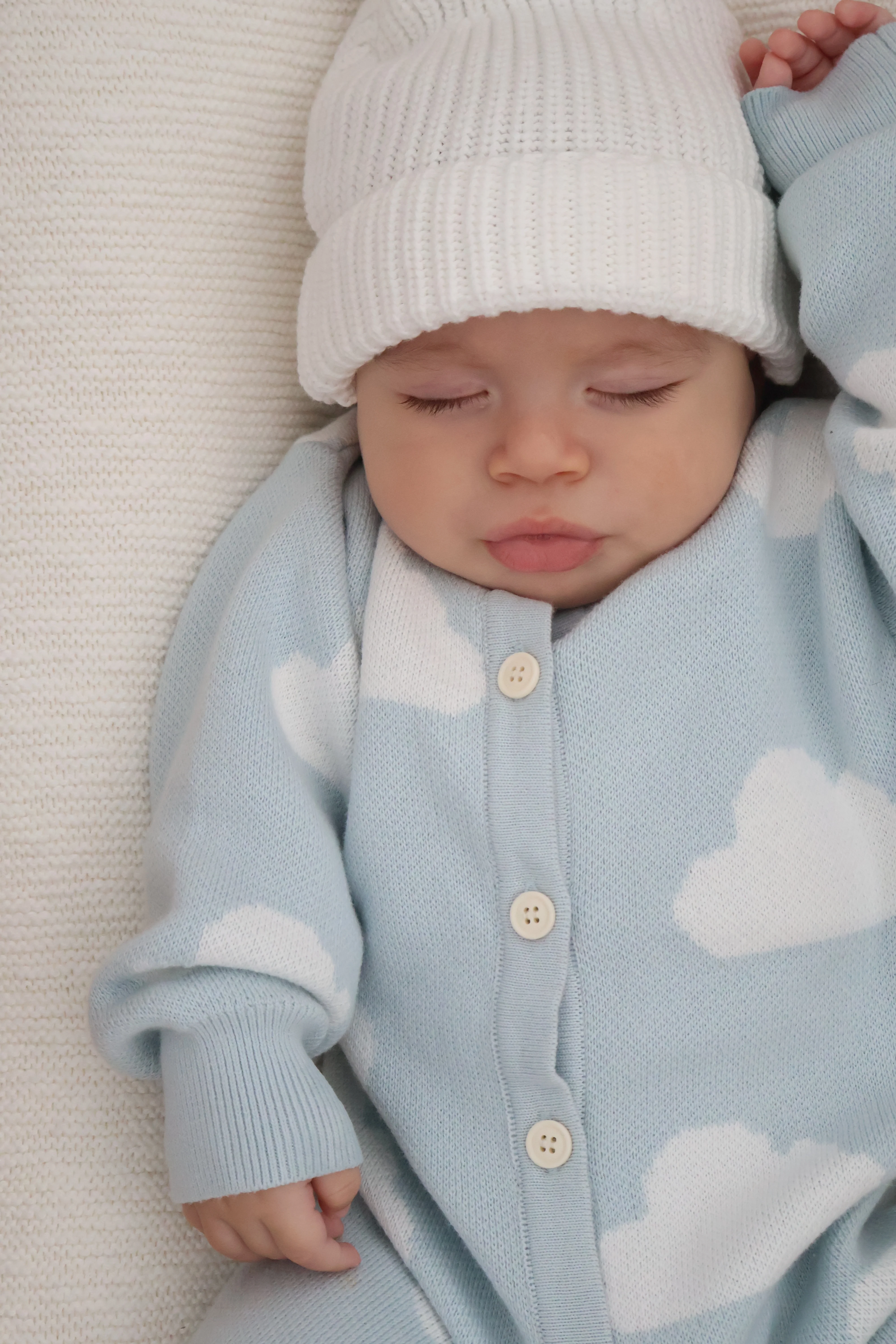 Little Dreamer Long Sleeve Knit Romper - Image 7