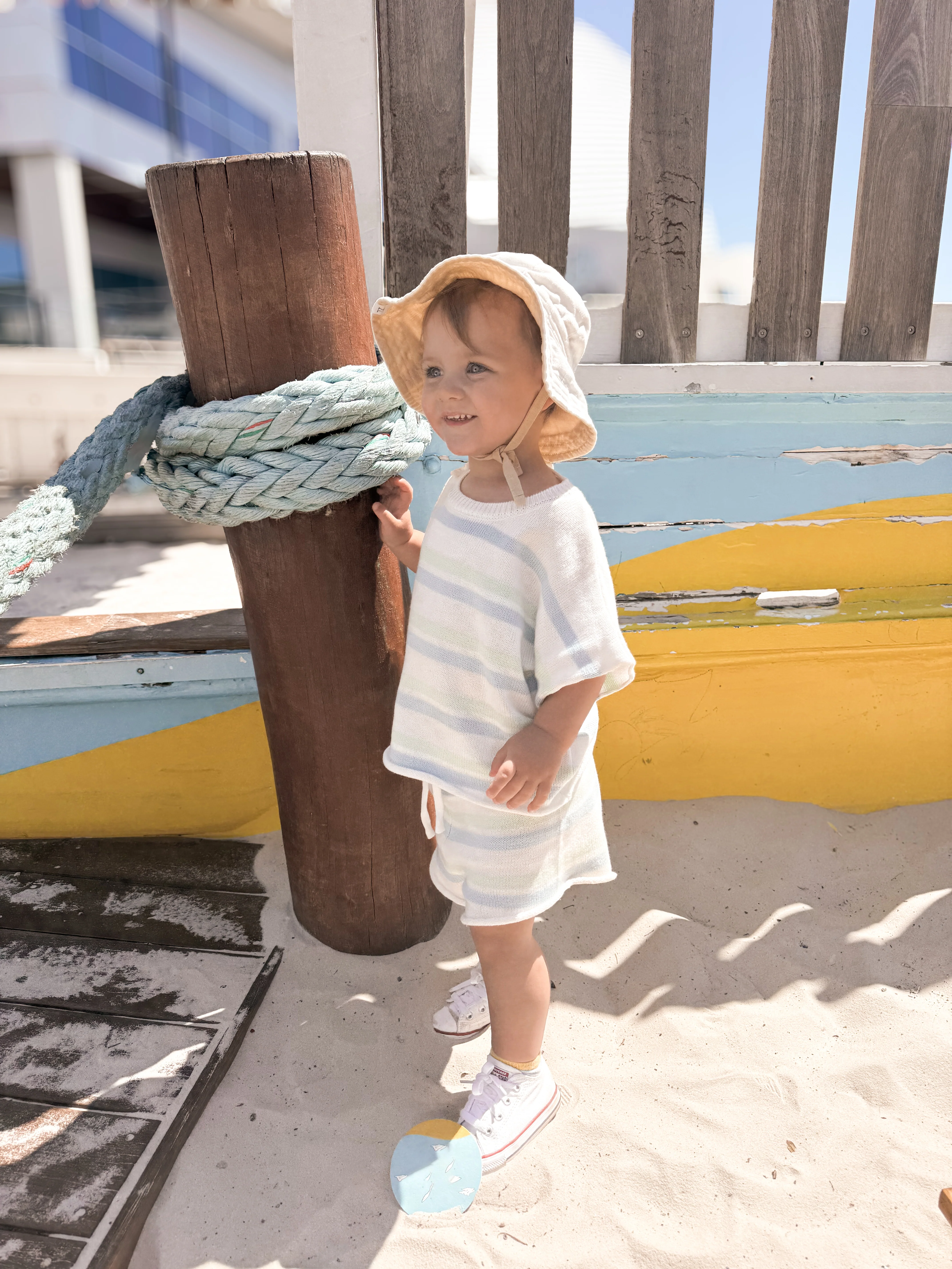 Mint Sherbet Knit Set - Short Sleeve - Image 4