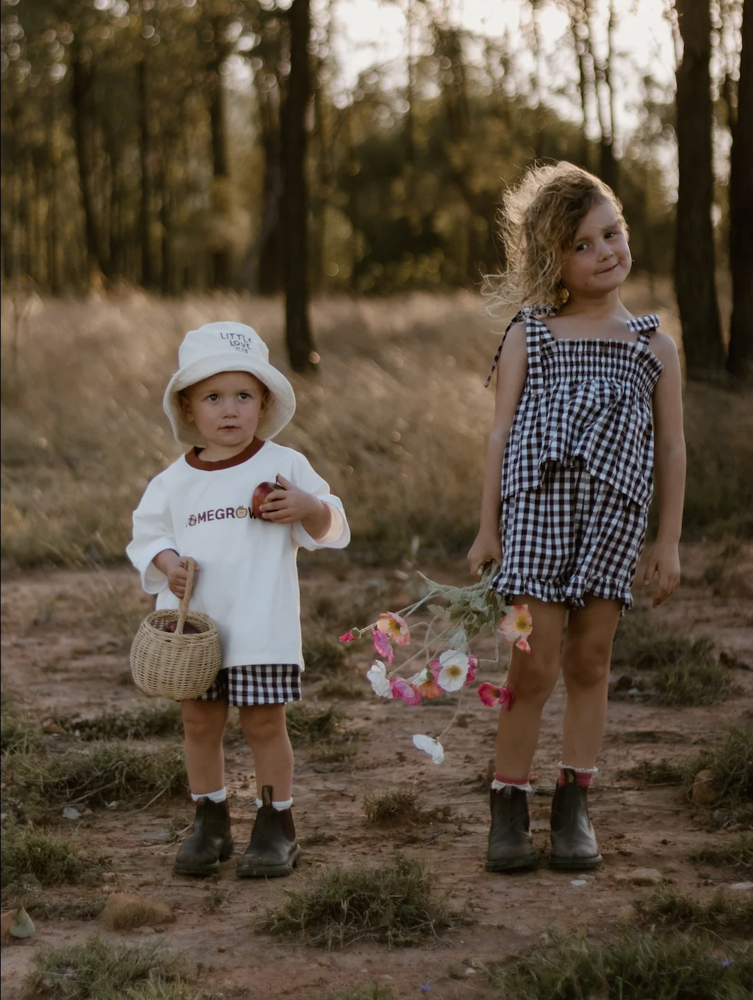 Cocoa Gingham - Two Piece Set - Image 7