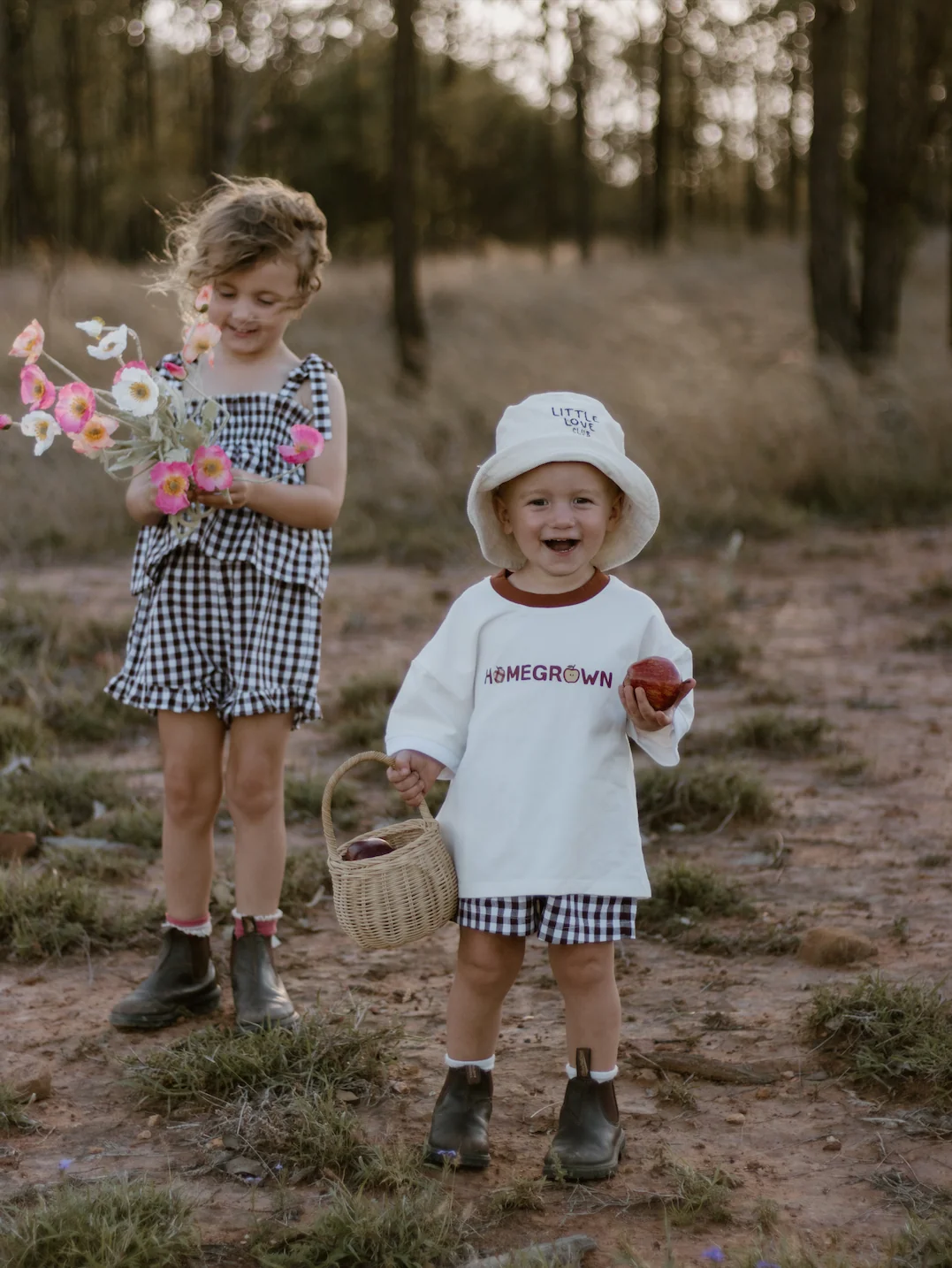 Cocoa Gingham - Two Piece Set - Image 9