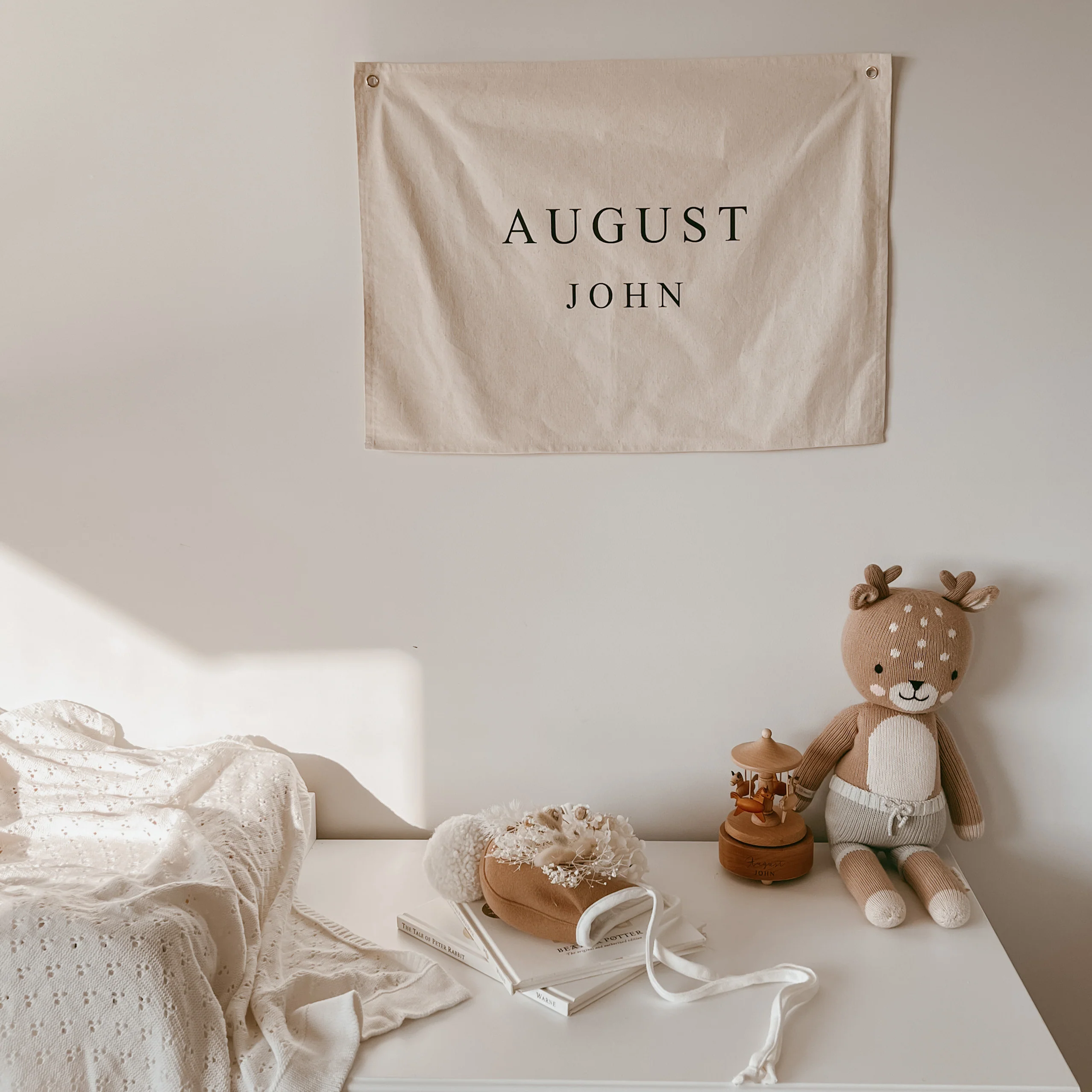 Custom Canvas Name Banner - Vinyl Text - Image 7