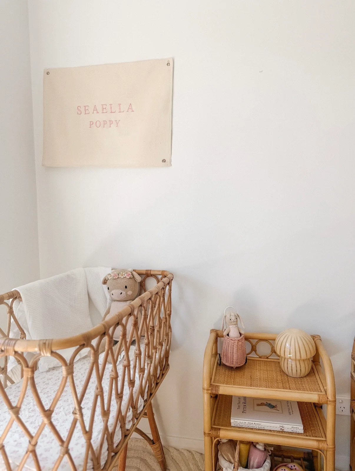 Custom Canvas Name Banner - Embroidered Text - Image 5