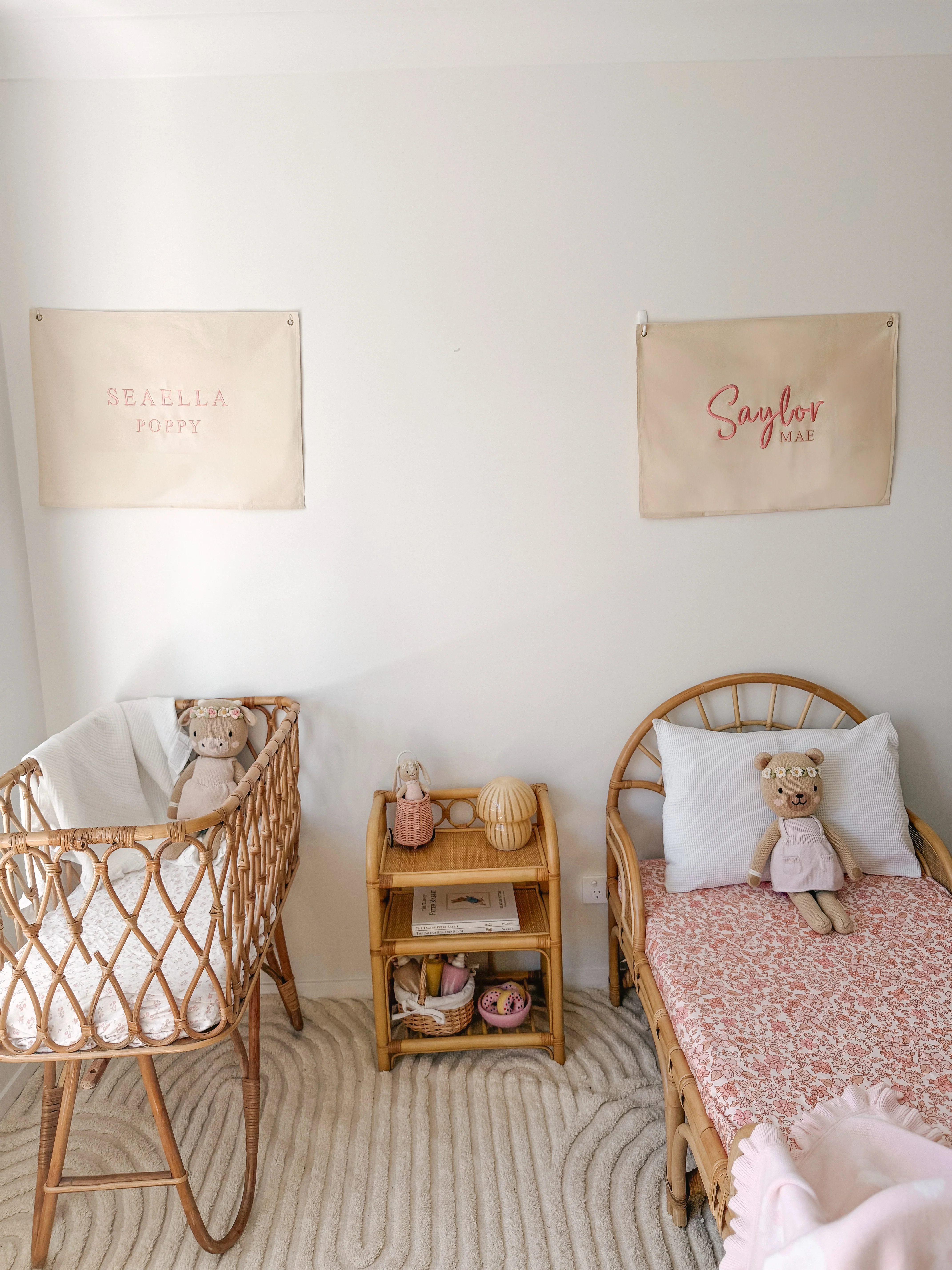 Custom Canvas Name Banner - Embroidered Text - Image 7
