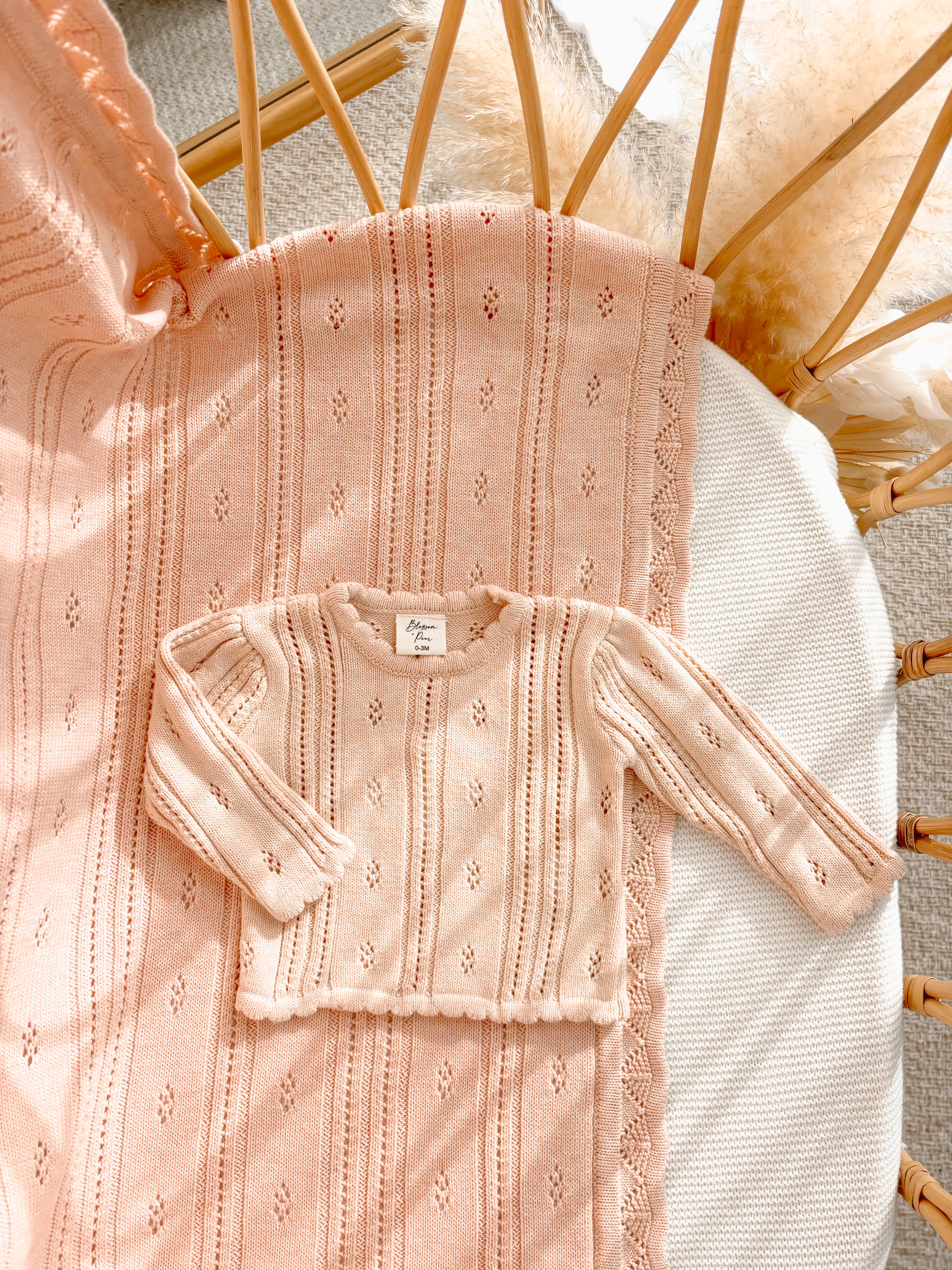 Margot Long Sleeve Sweater - Pink Lemonade - Image 2