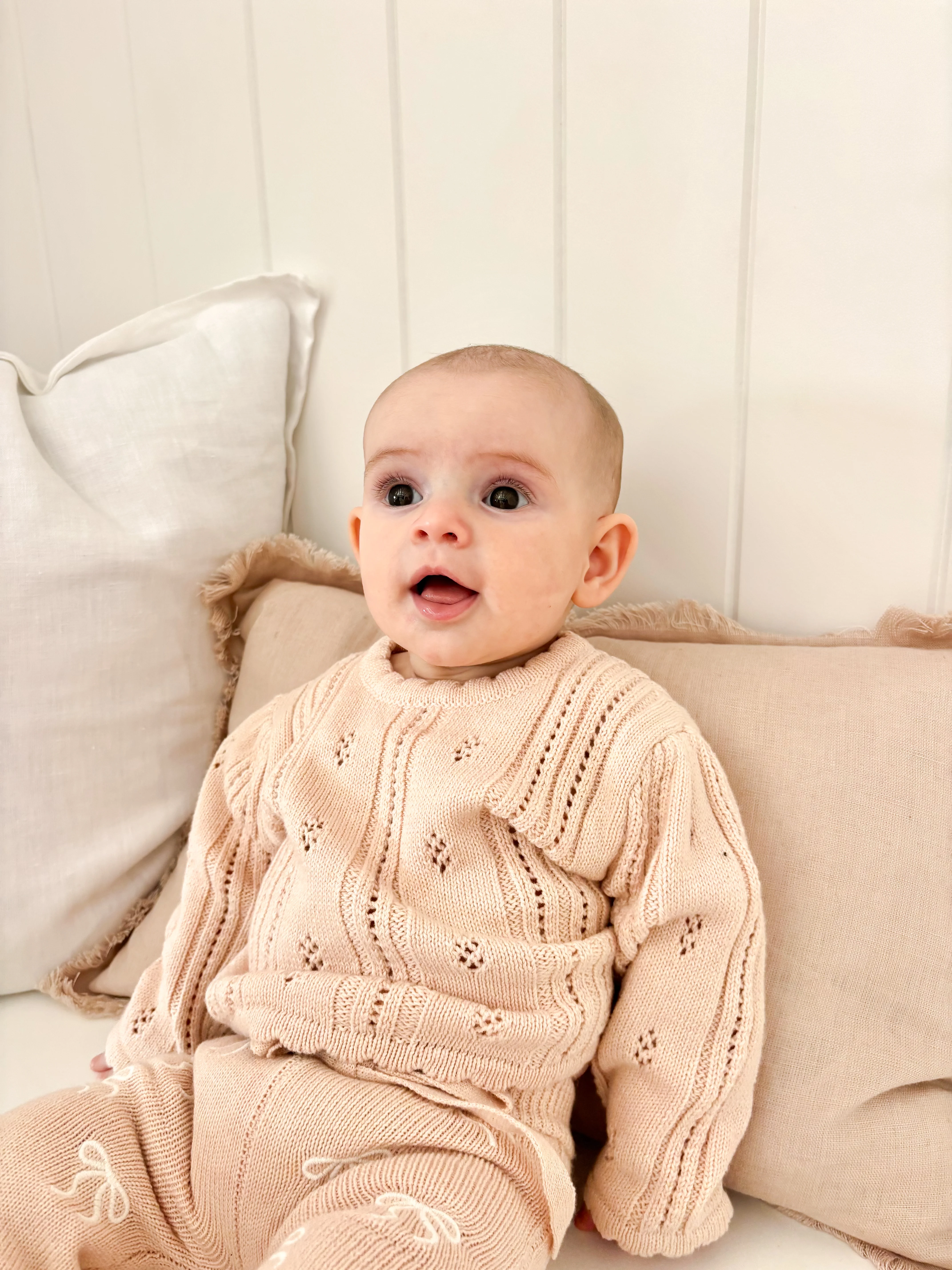 Margot Long Sleeve Sweater - Pink Lemonade - Image 6