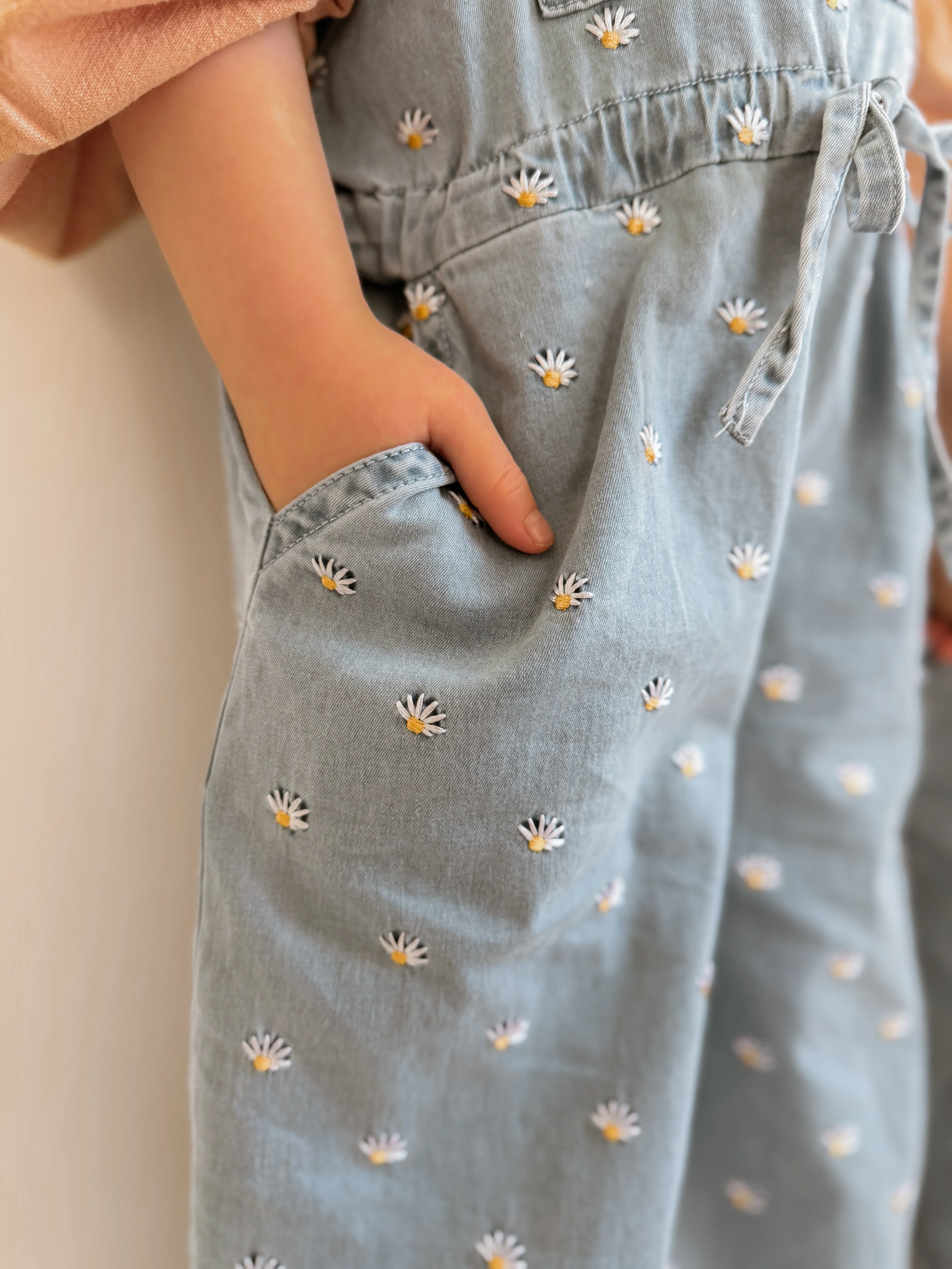 Daisy Denim Overalls - Image 2