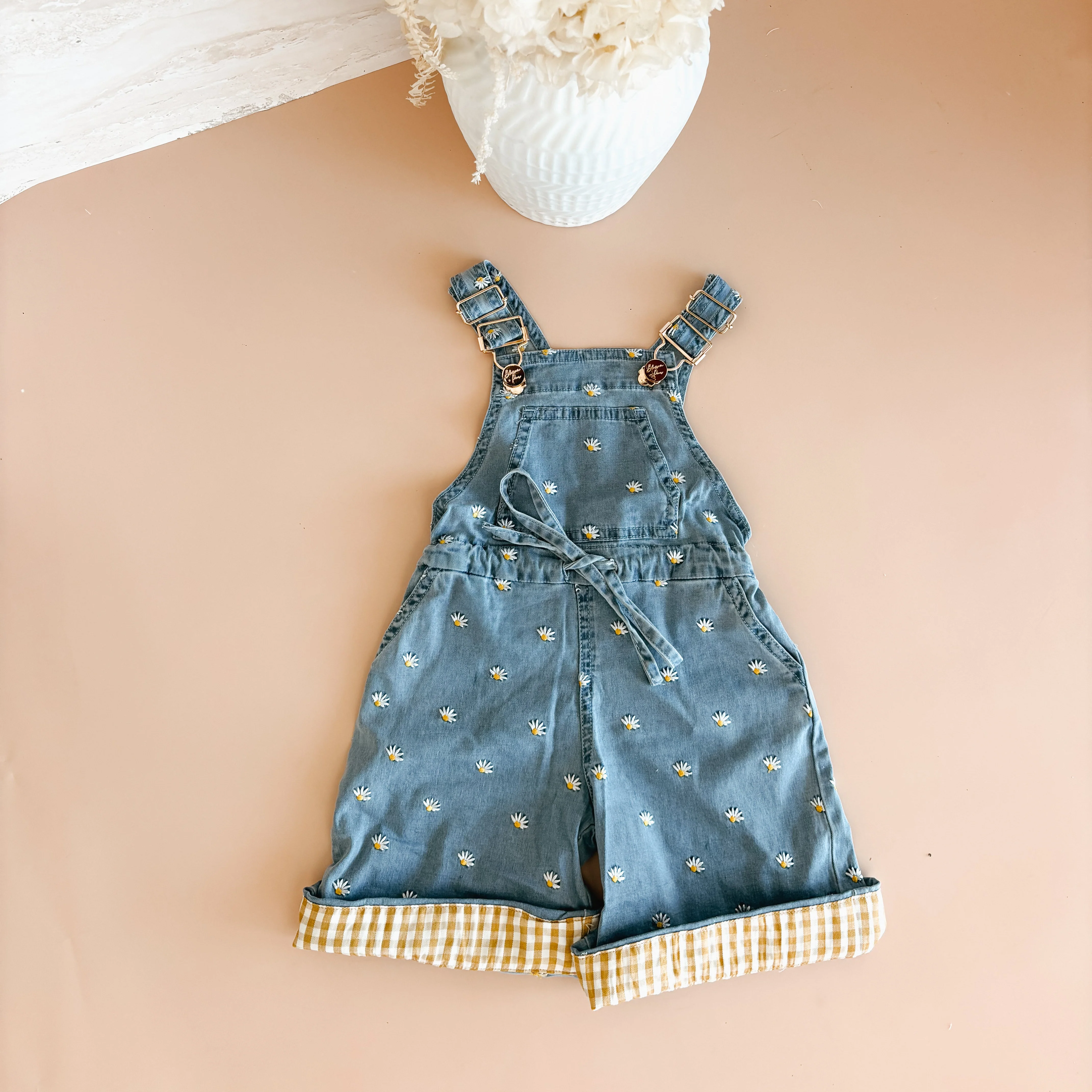 Daisy Denim Overalls - Image 3
