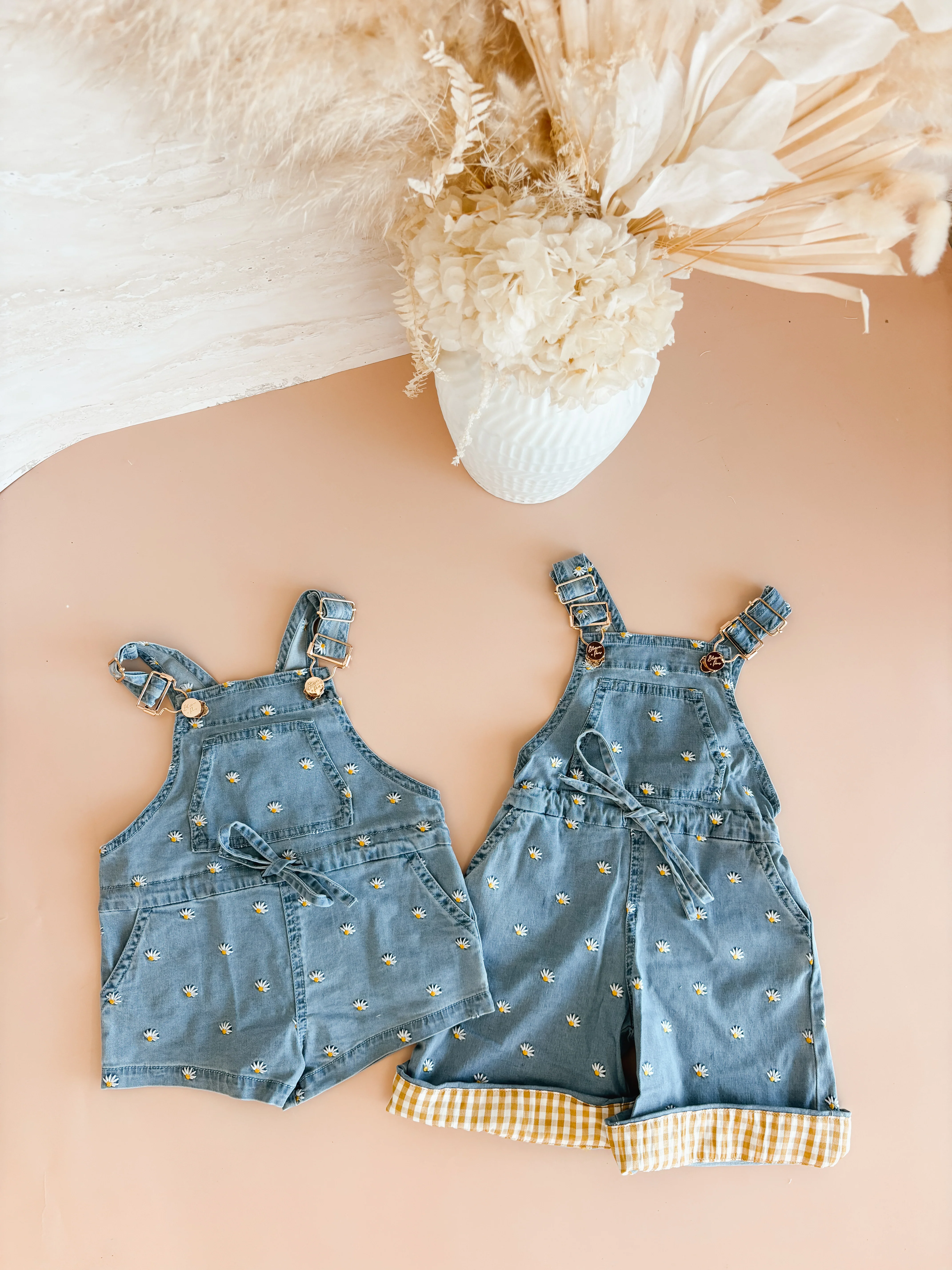 Daisy Denim Overalls - Image 6