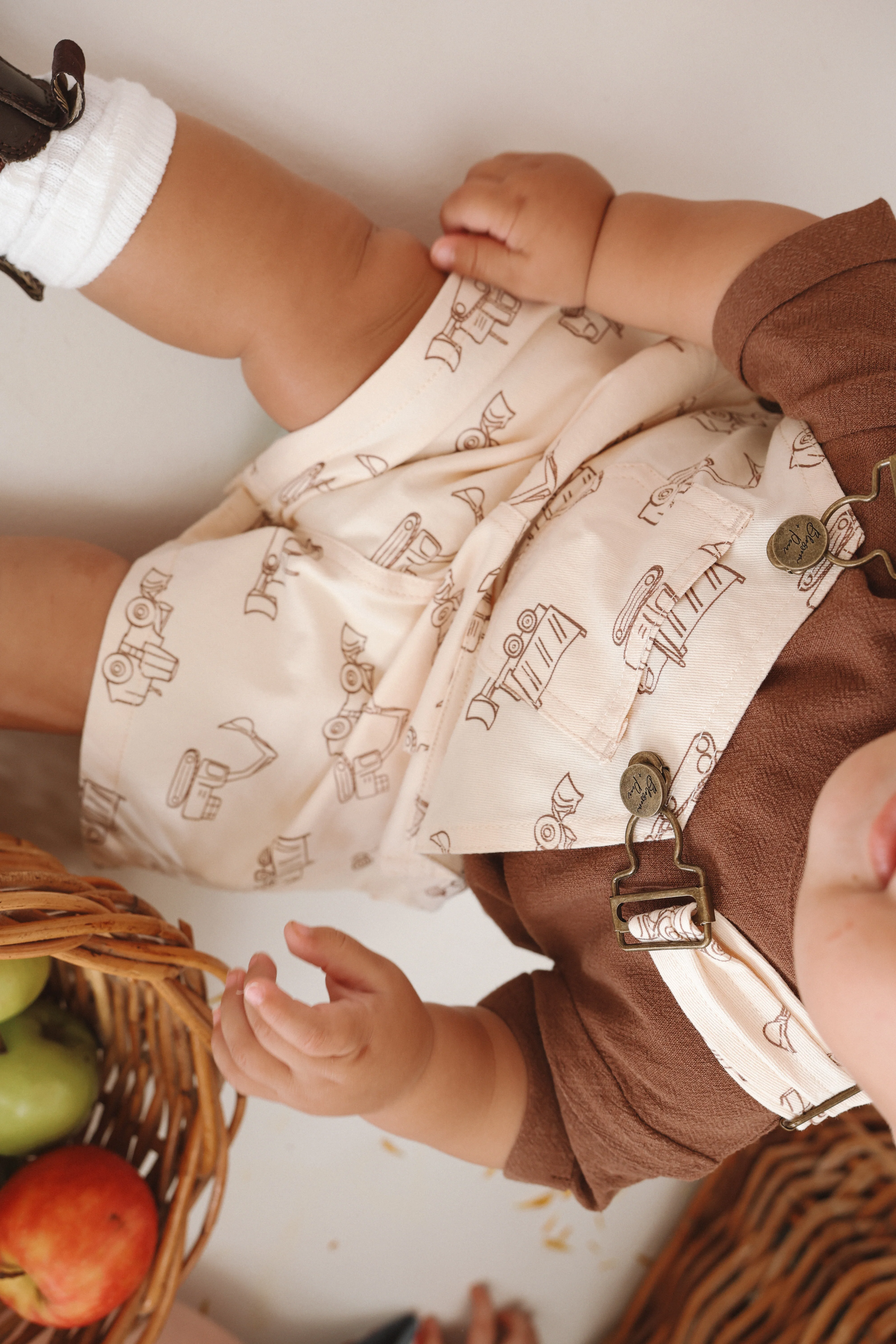 Little Digger Denim Shortalls - Image 7