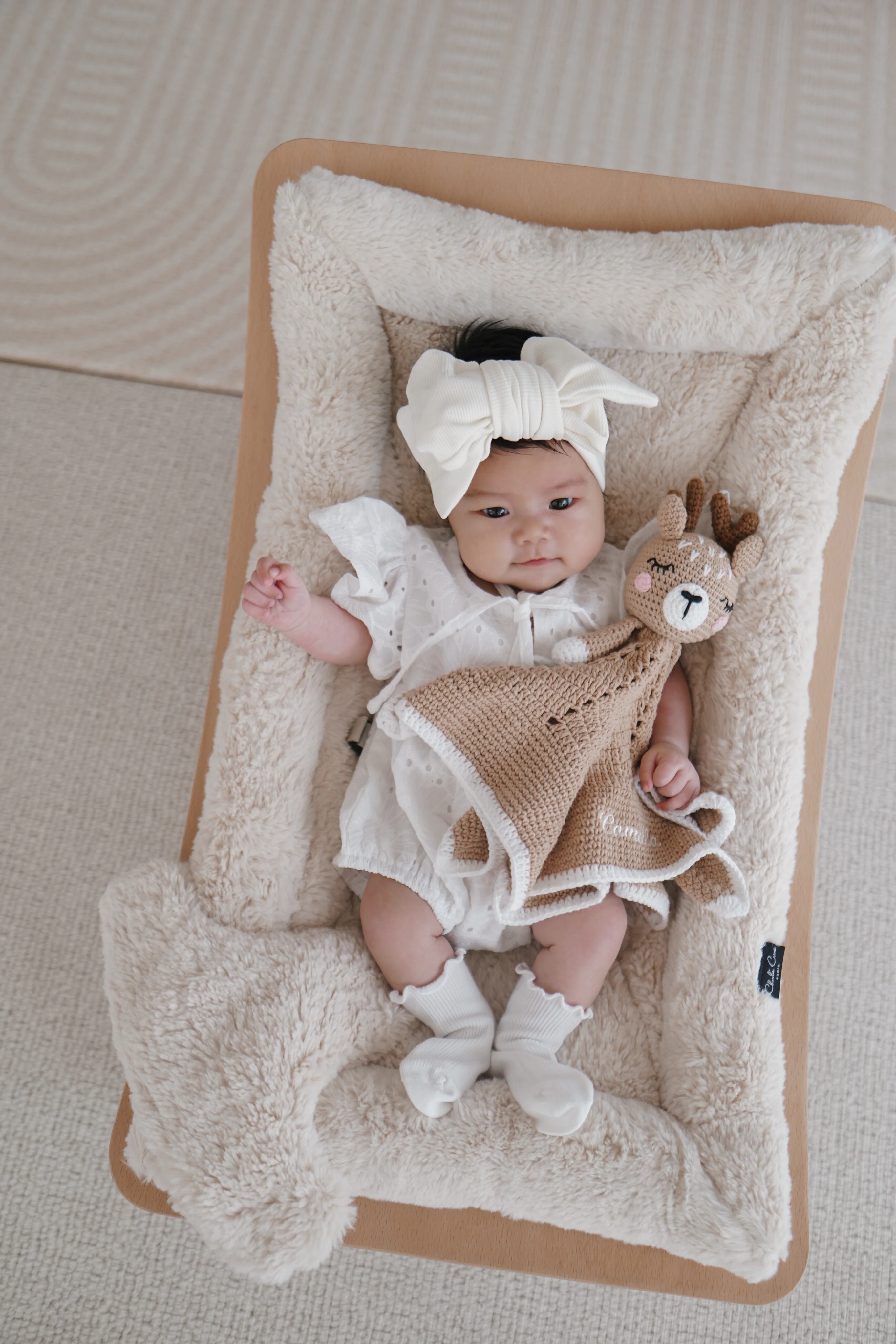 Fawn - Heirloom Crochet Lovey Comforter- PRE ORDER - Late July - Image 9