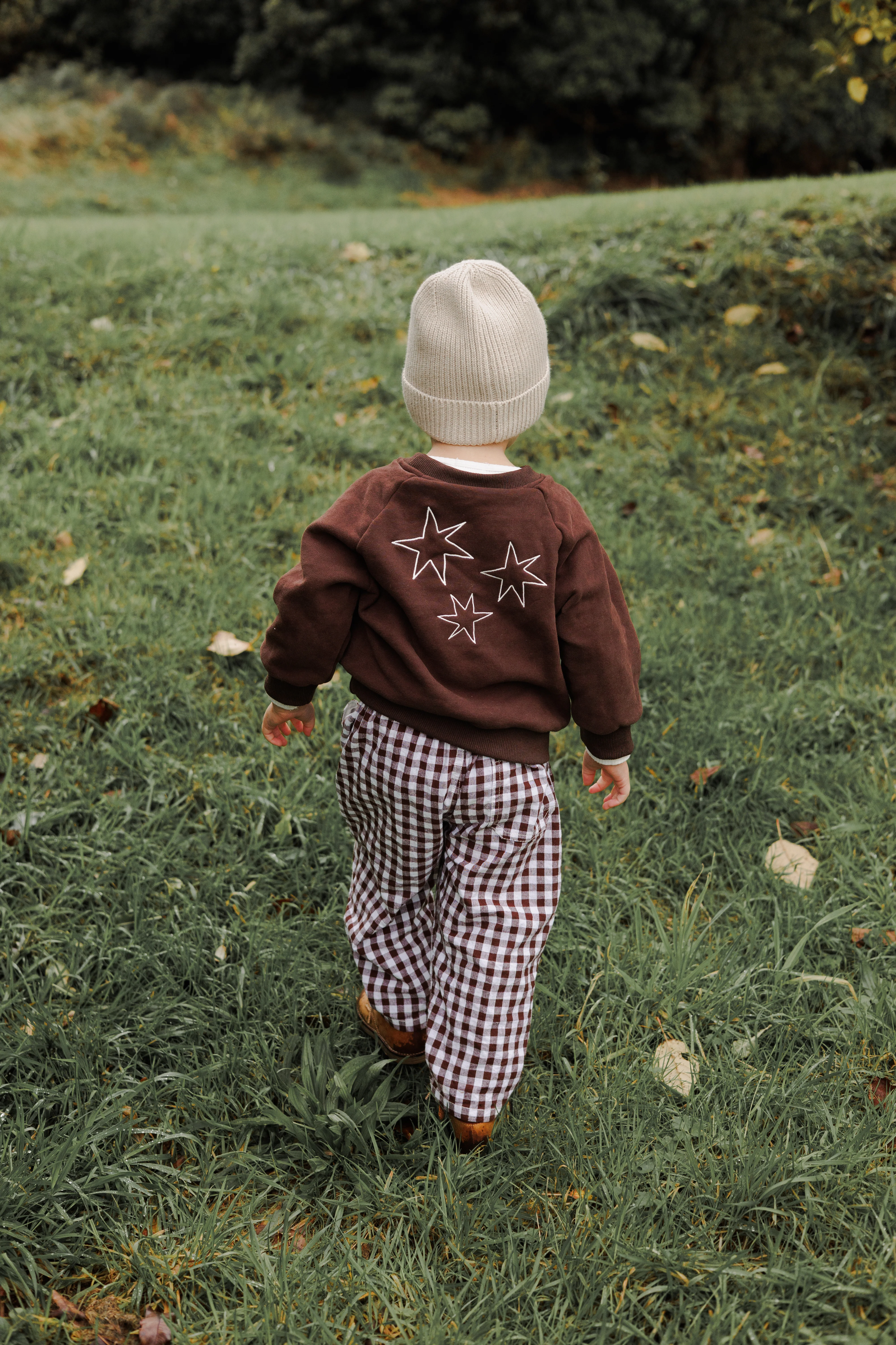 'Hold Your Horses' Crew Sweater - Espresso - Image 12