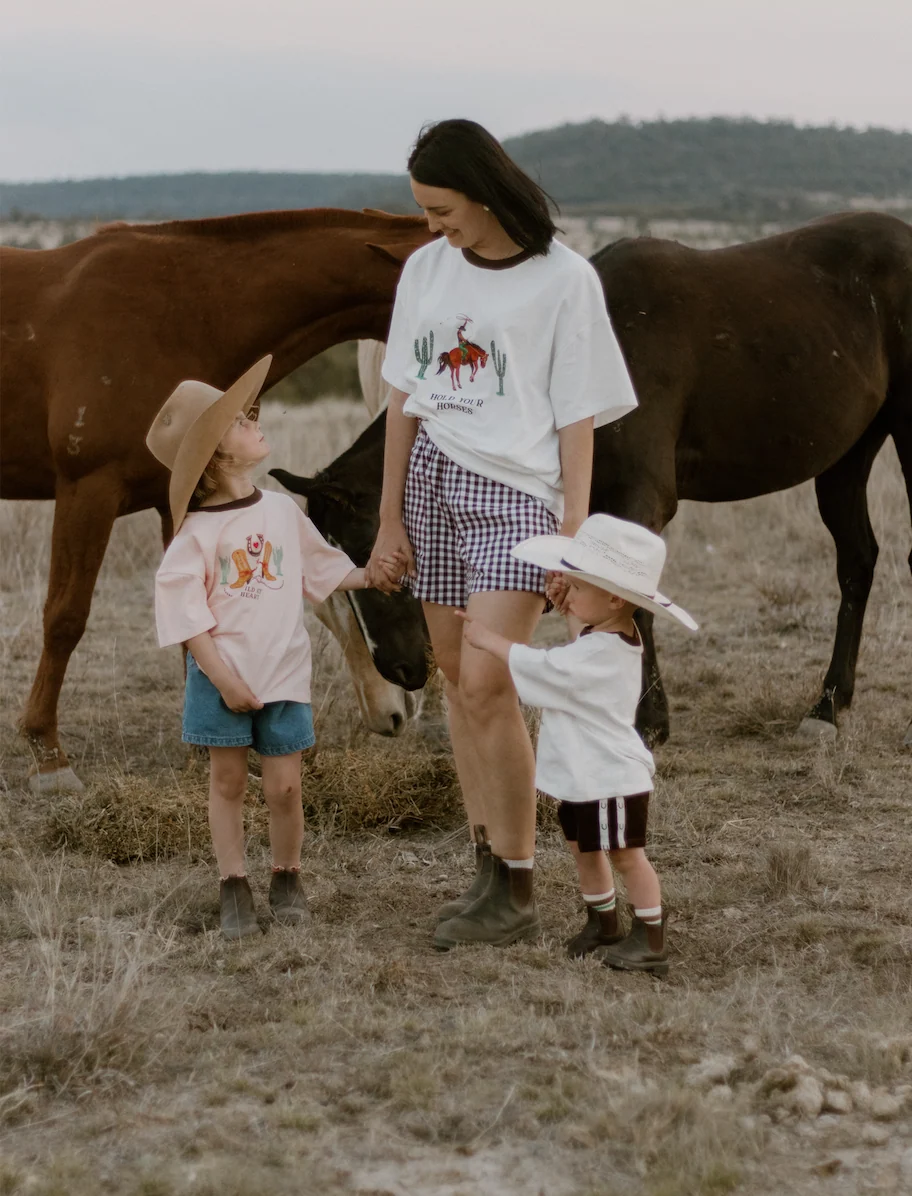 Kids 'Hold Your Horses' Slouch Tee - Image 8