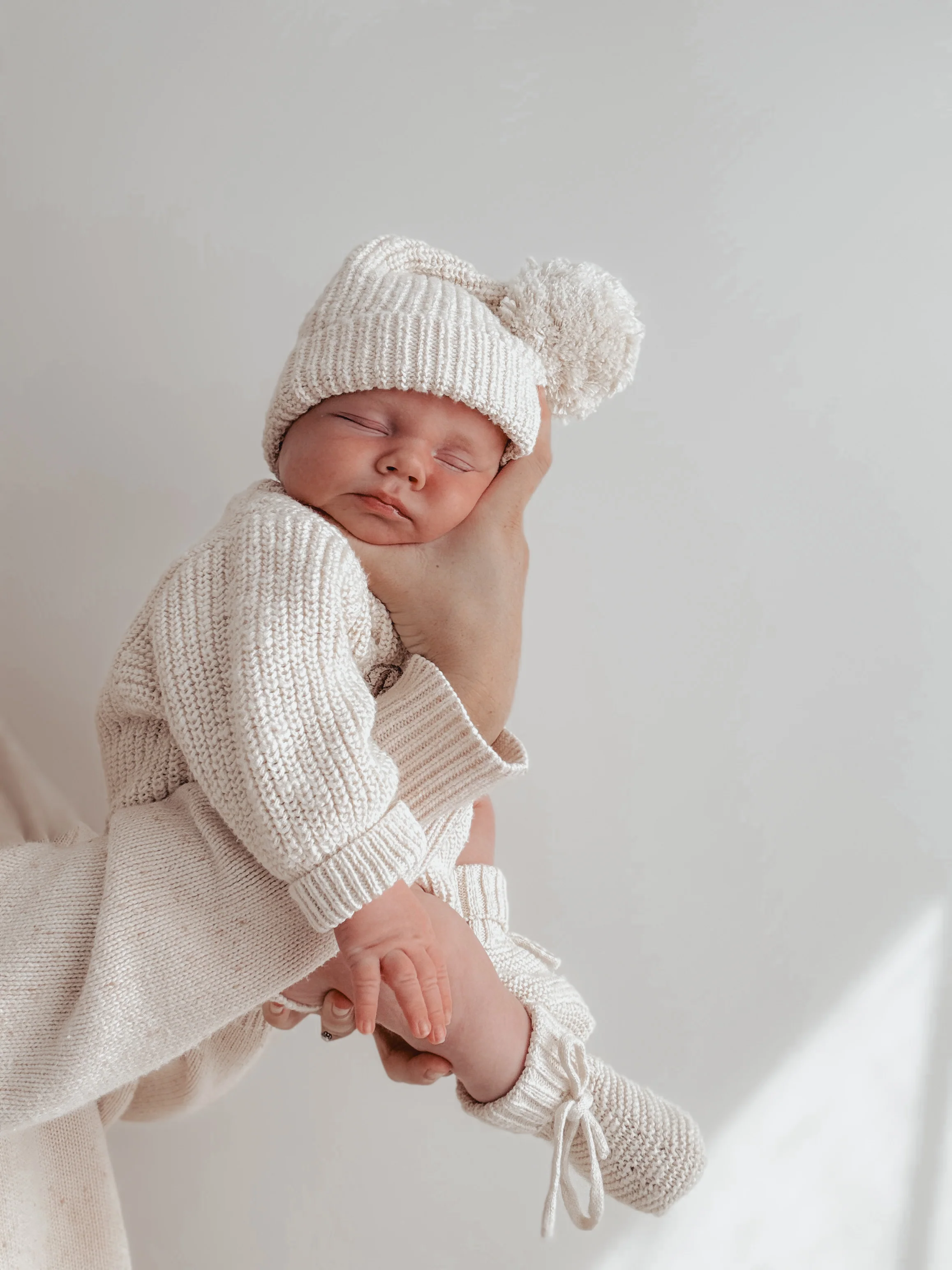 Honey Chunky Knit Romper & Beanie Bundle - Image 5