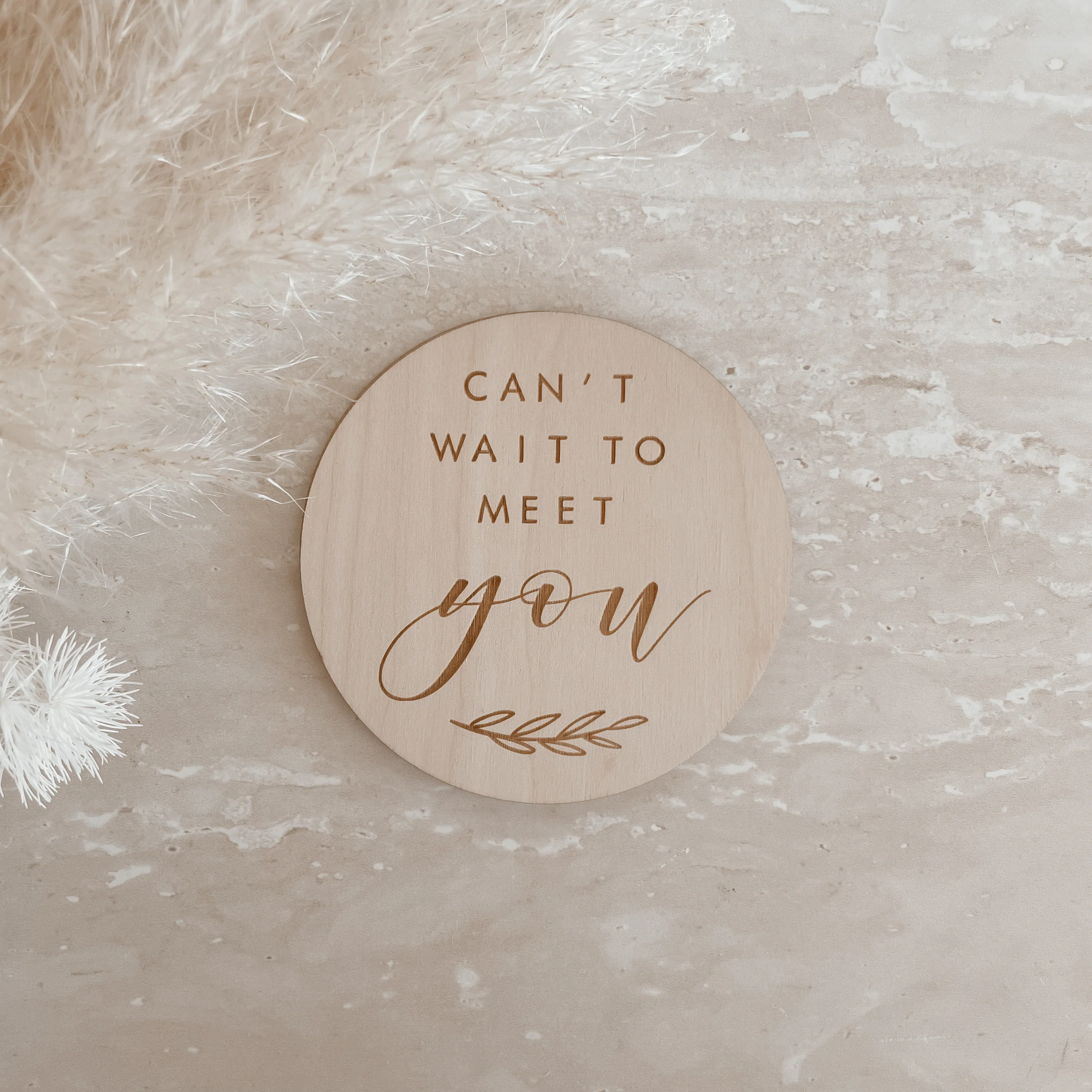 Individual Engraved Wooden Milestone Plaques-10CM - Image 11