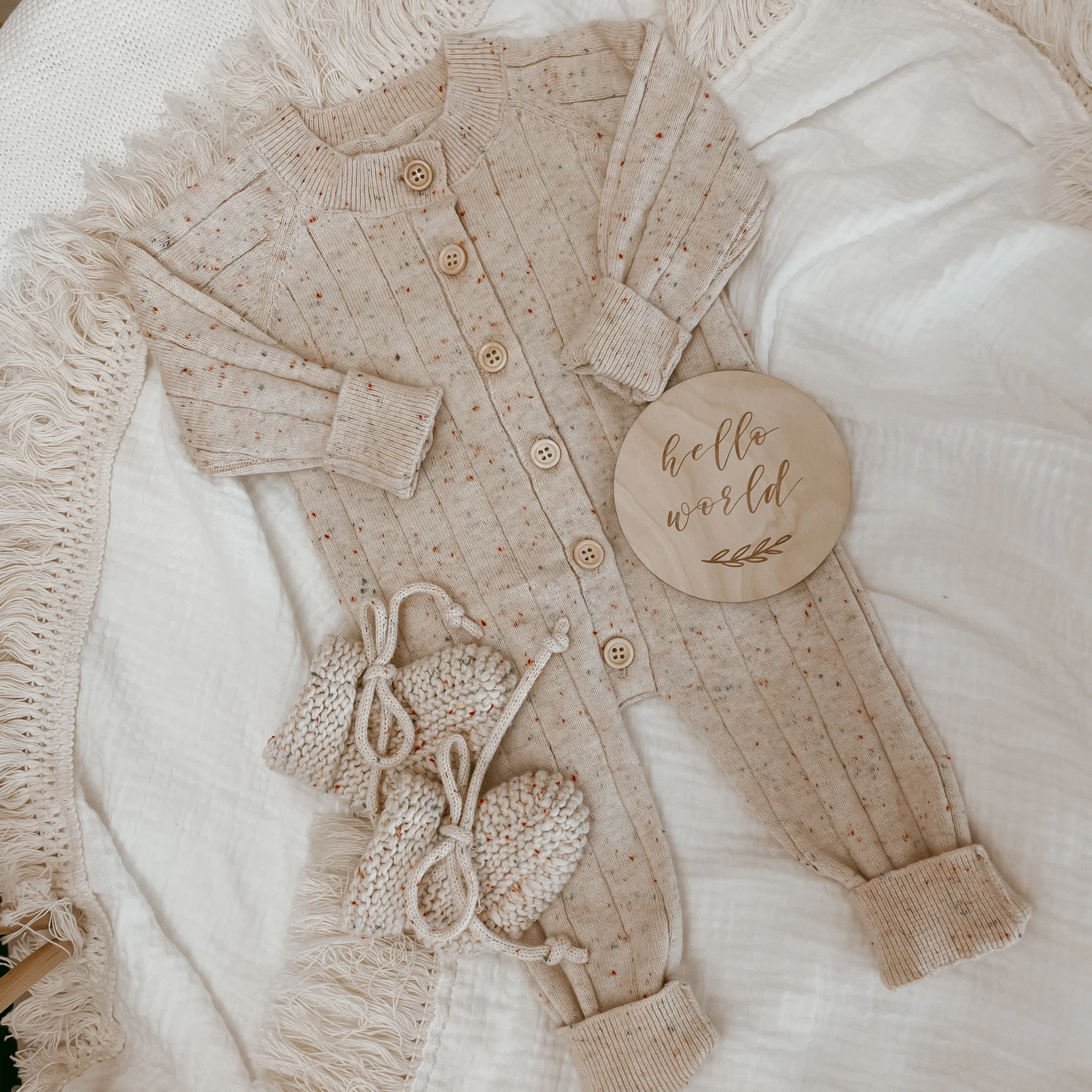 Individual Engraved Wooden Milestone Plaques-10CM - Image 3