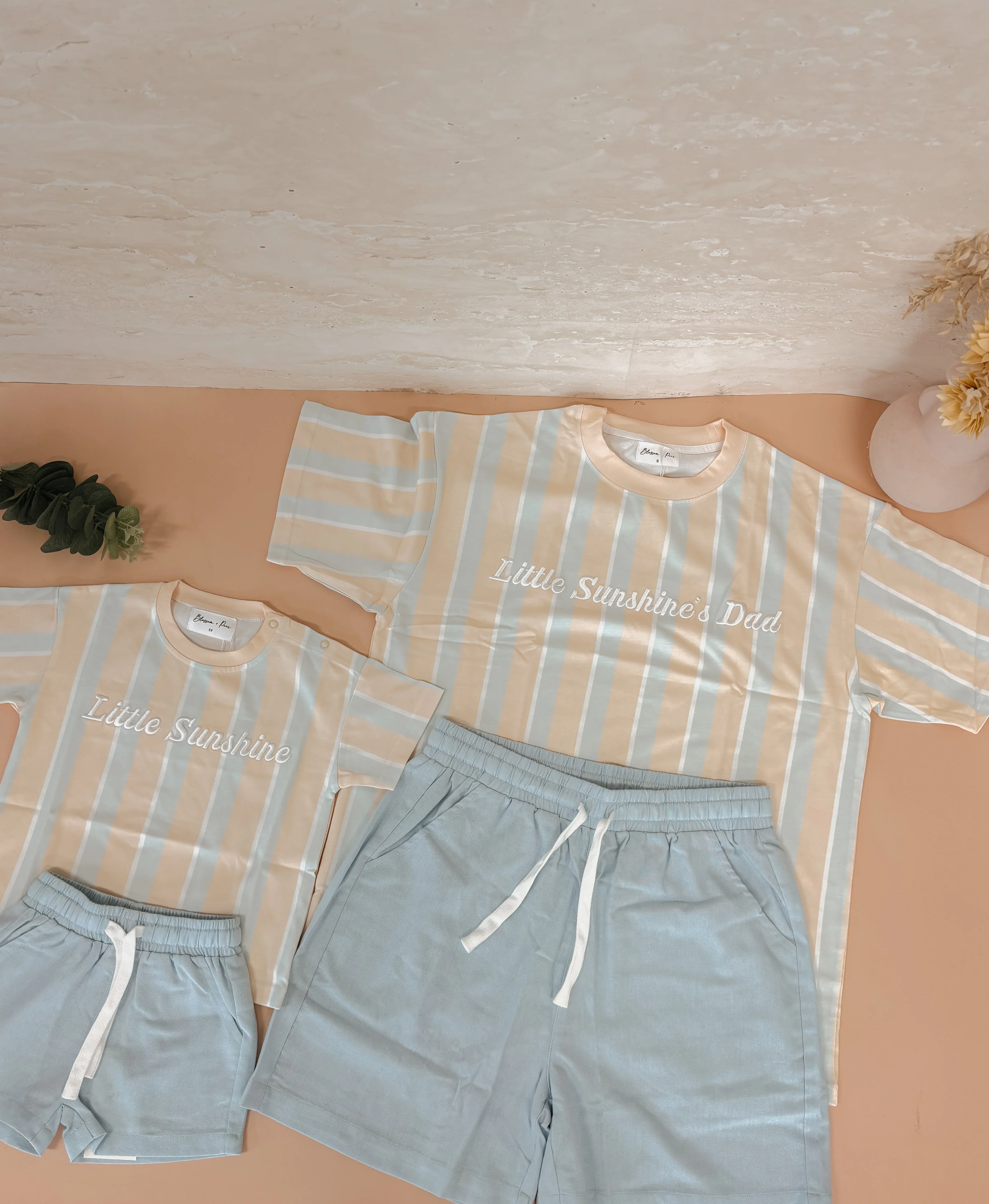 Kids Drawstring Shorts - Mist - Image 4