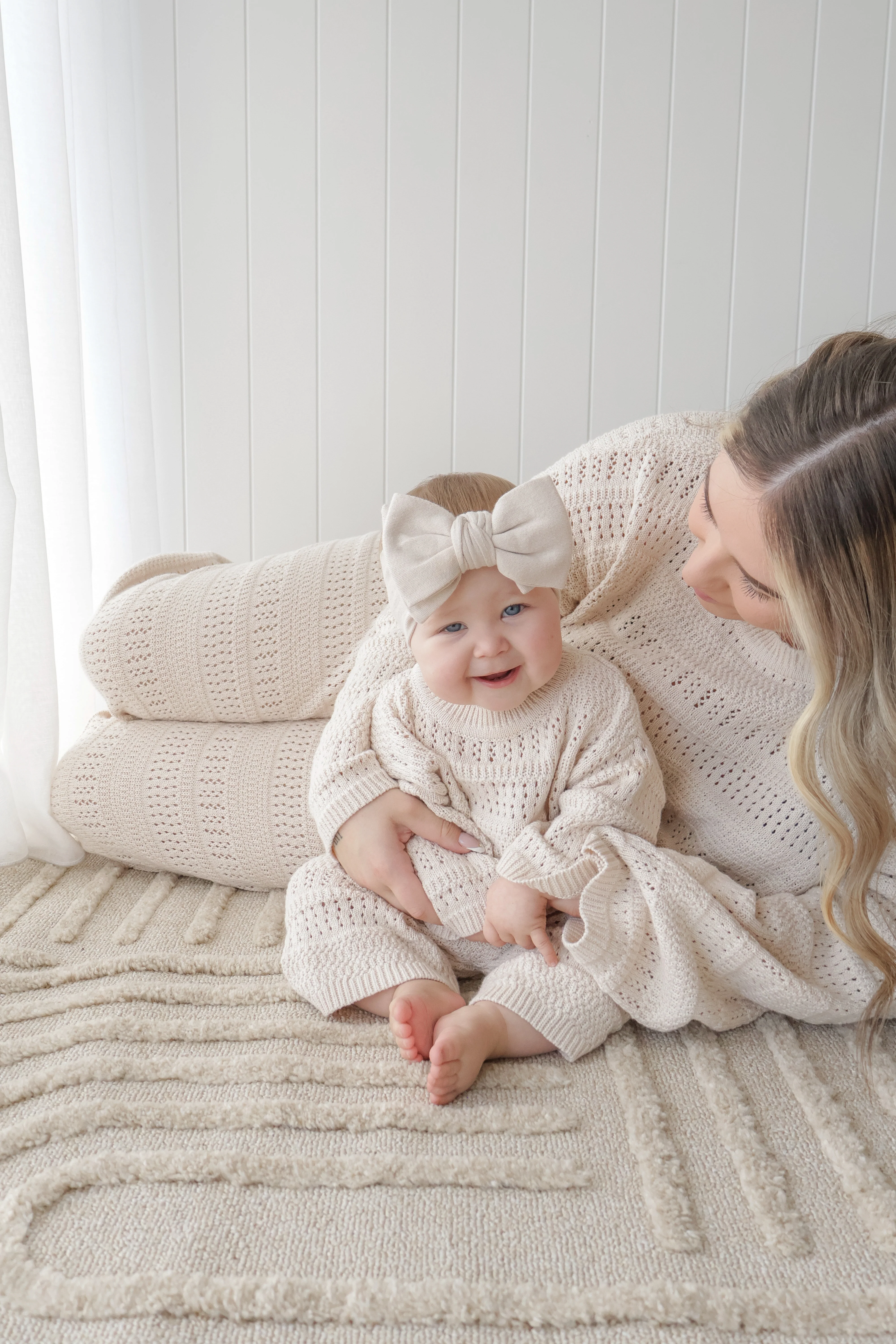 Kids Knit Set - Vanilla Latte - Image 15
