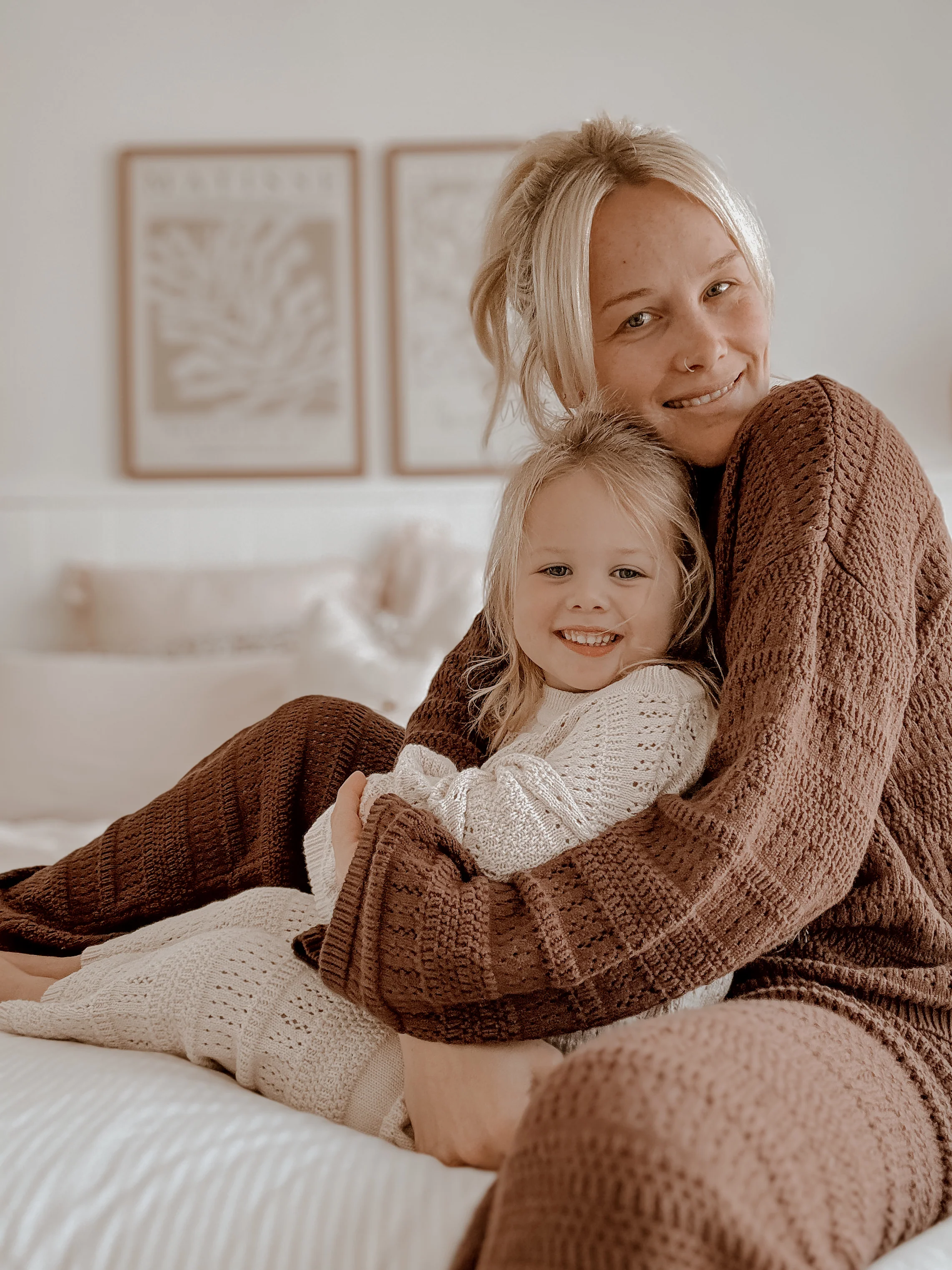 Kids Knit Set - Vanilla Latte - Image 16