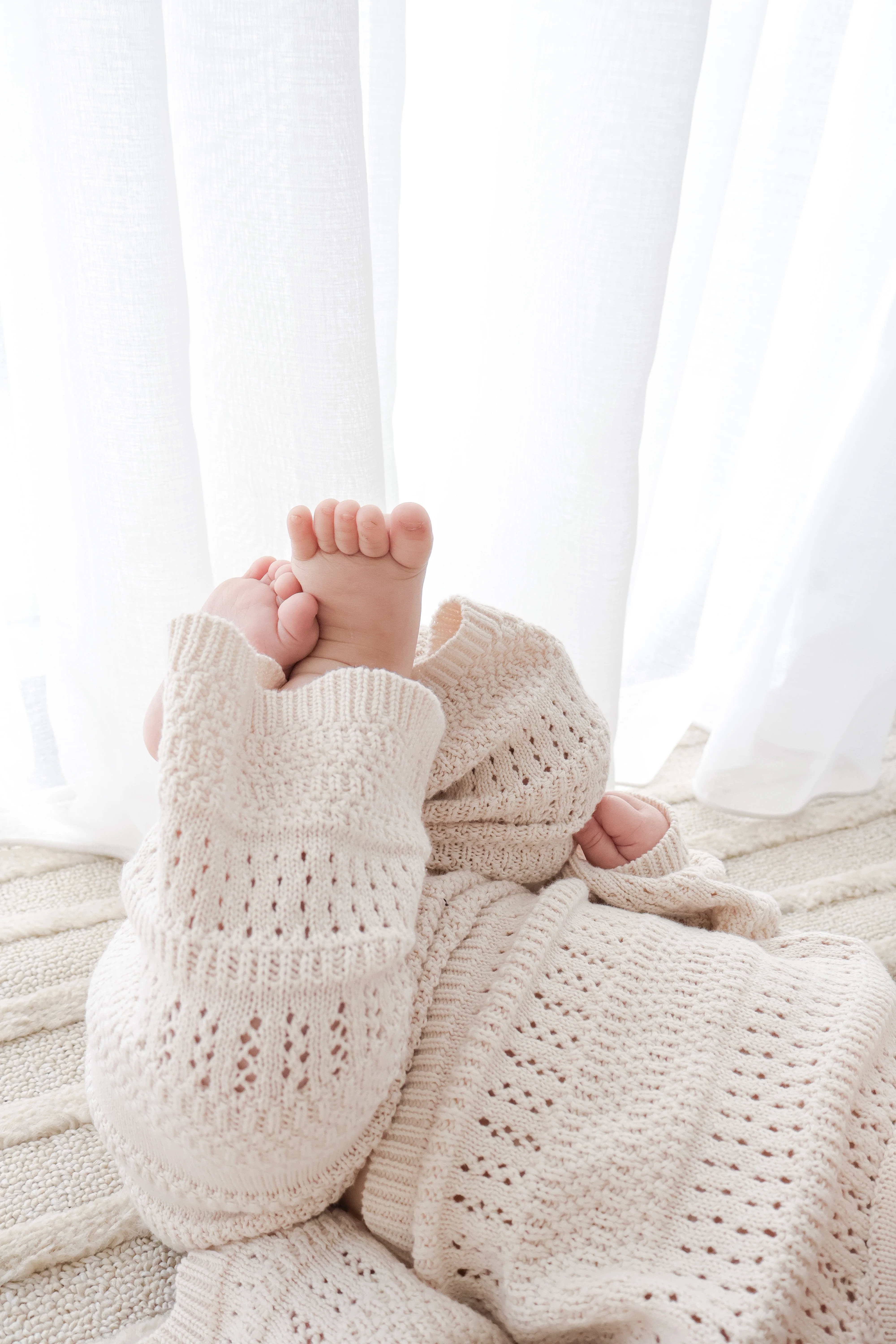 Kids Knit Set - Vanilla Latte - Image 18