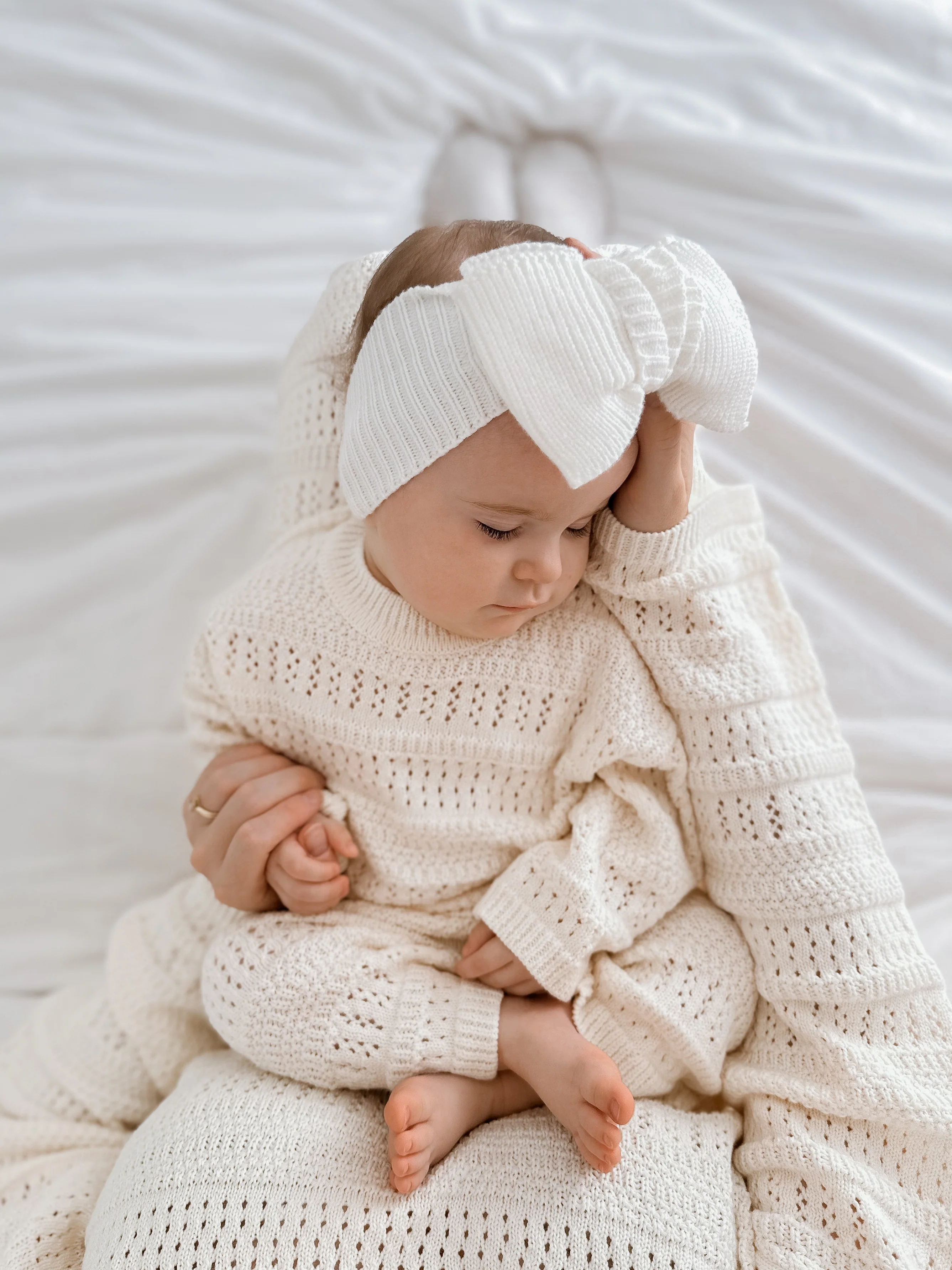 Kids Knit Set - Vanilla Latte - Image 3