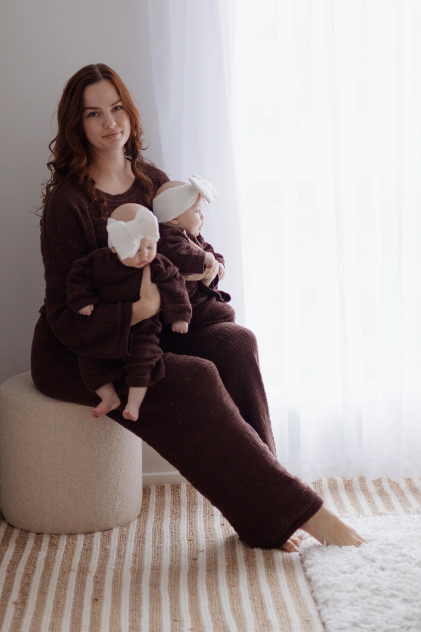 Kids Knit Set - Espresso - Image 6