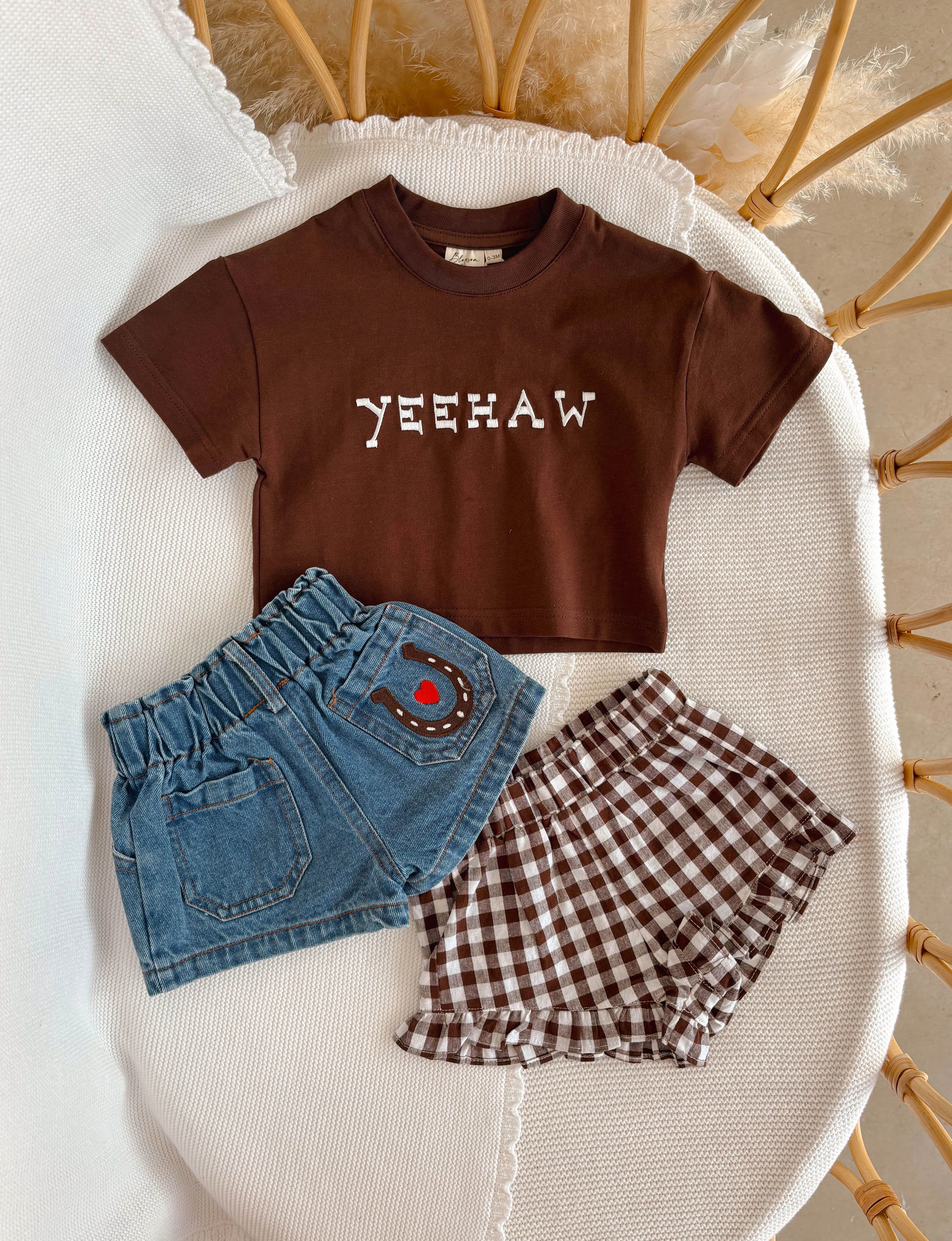 'Yeehaw' Slouch Tee - Espresso - Image 13