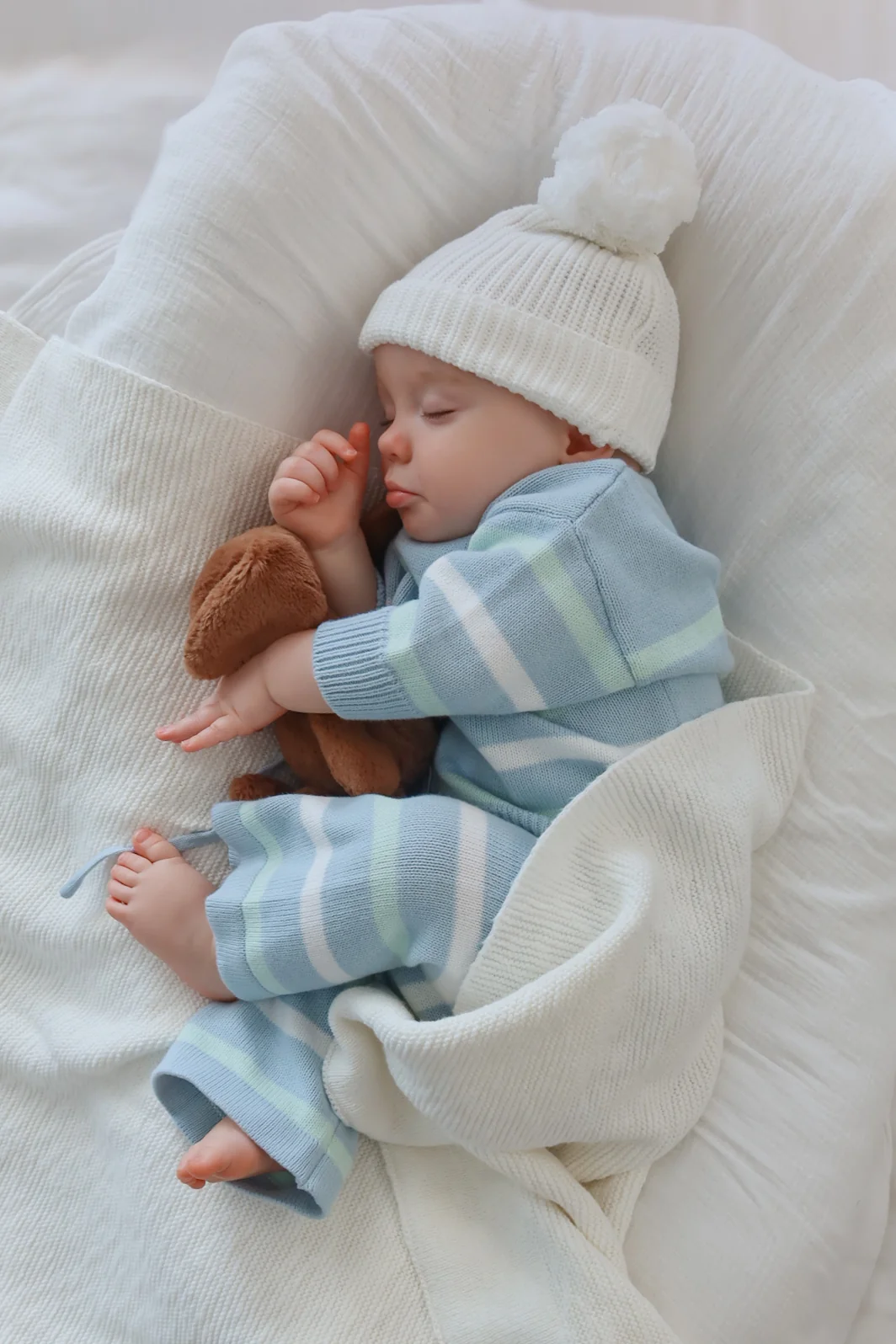 Mint Sherbet Knit Set - Long Sleeve - Image 3