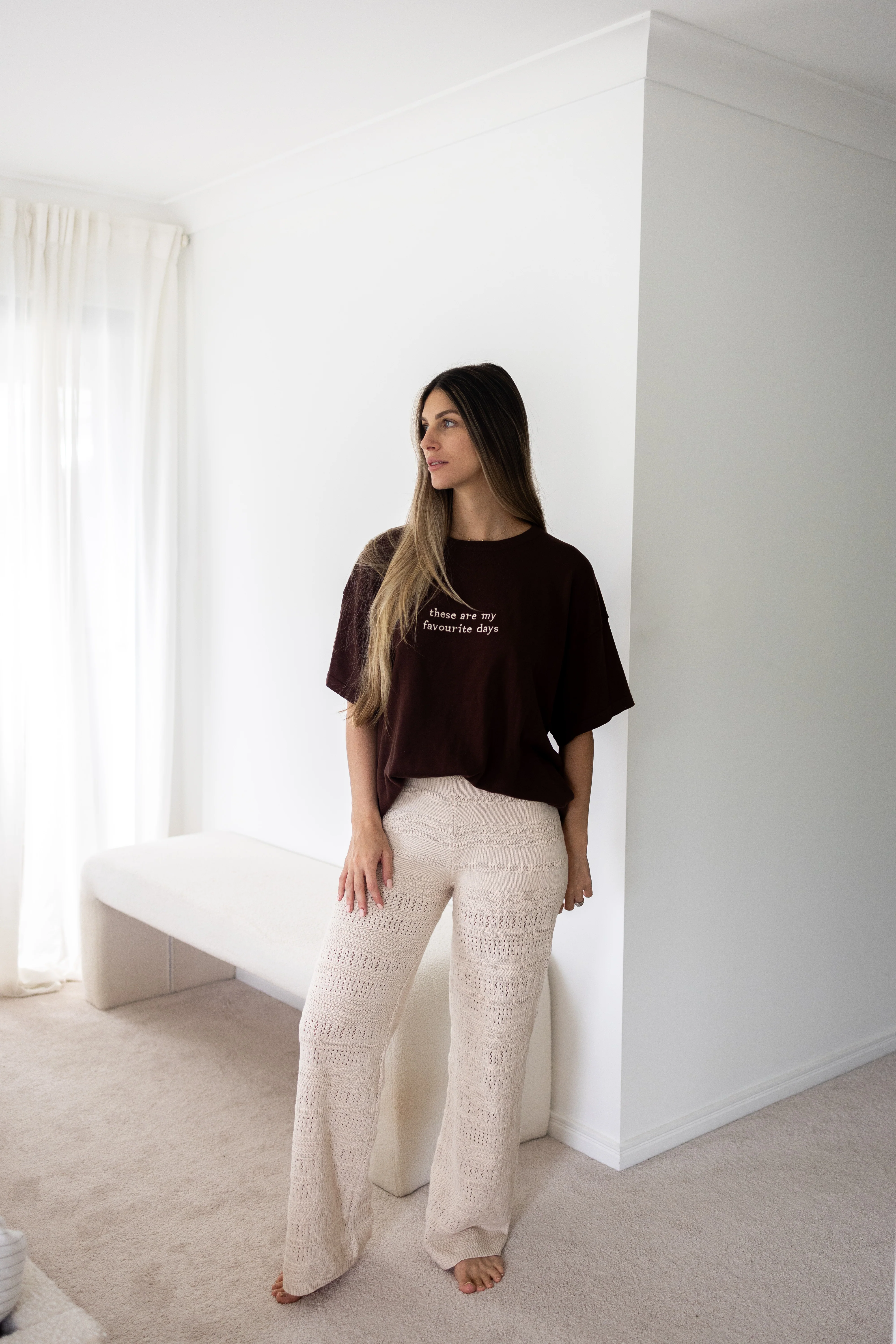 Ladies 'Favourite Days' Tee - Espresso - Image 10