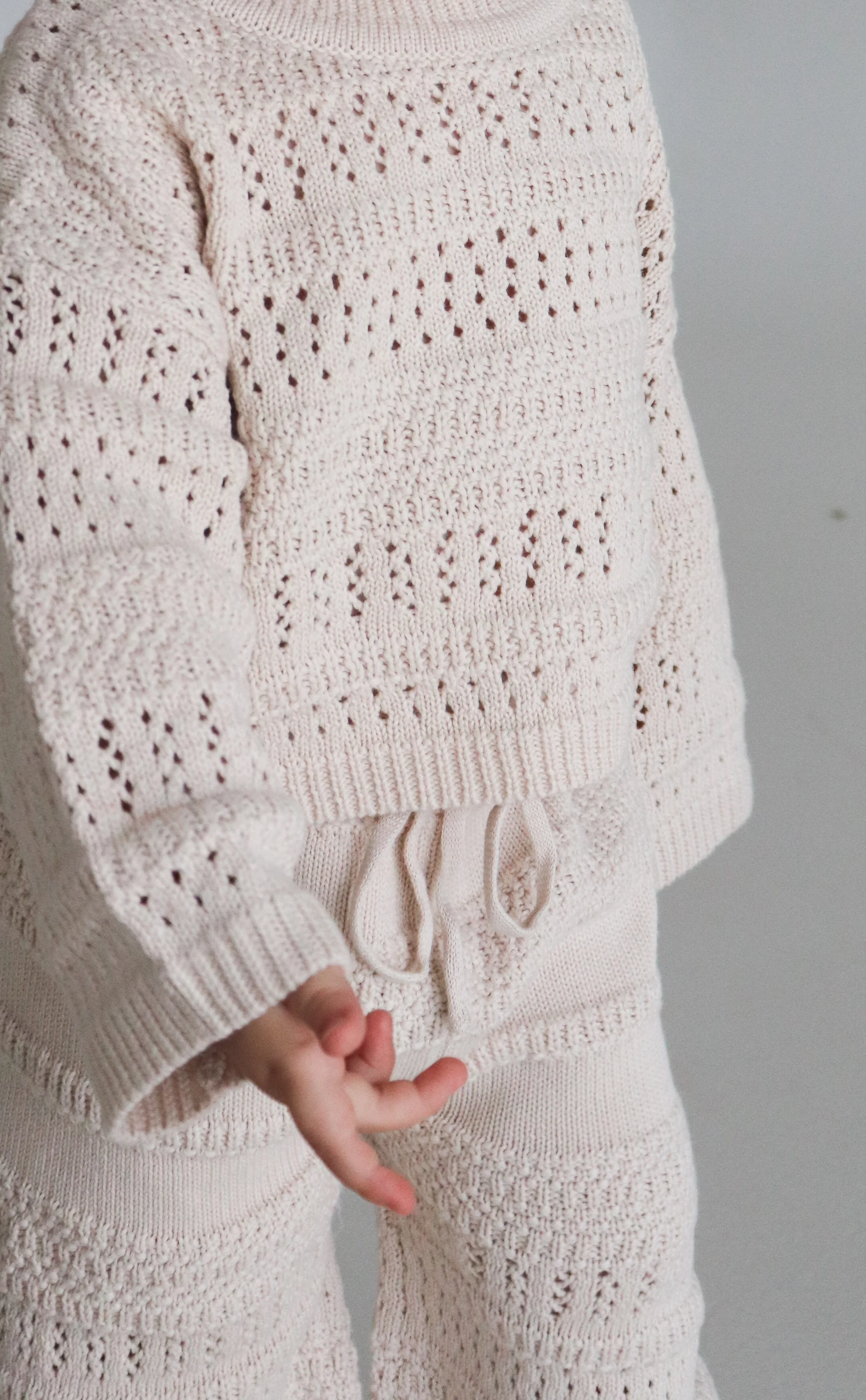 Kids Knit Set - Vanilla Latte - Image 10