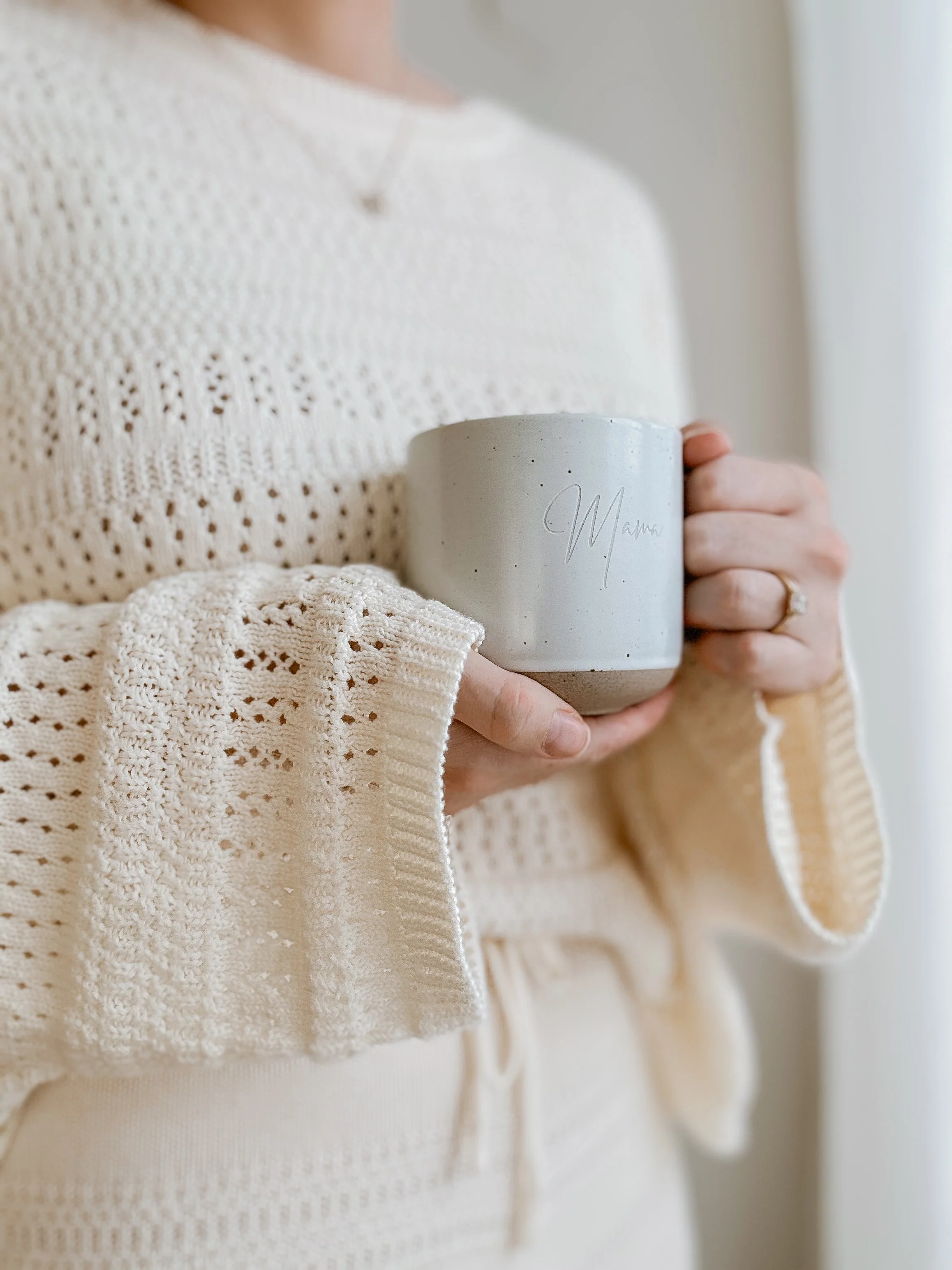 Ladies Knit Top - Vanilla Latte - Image 20