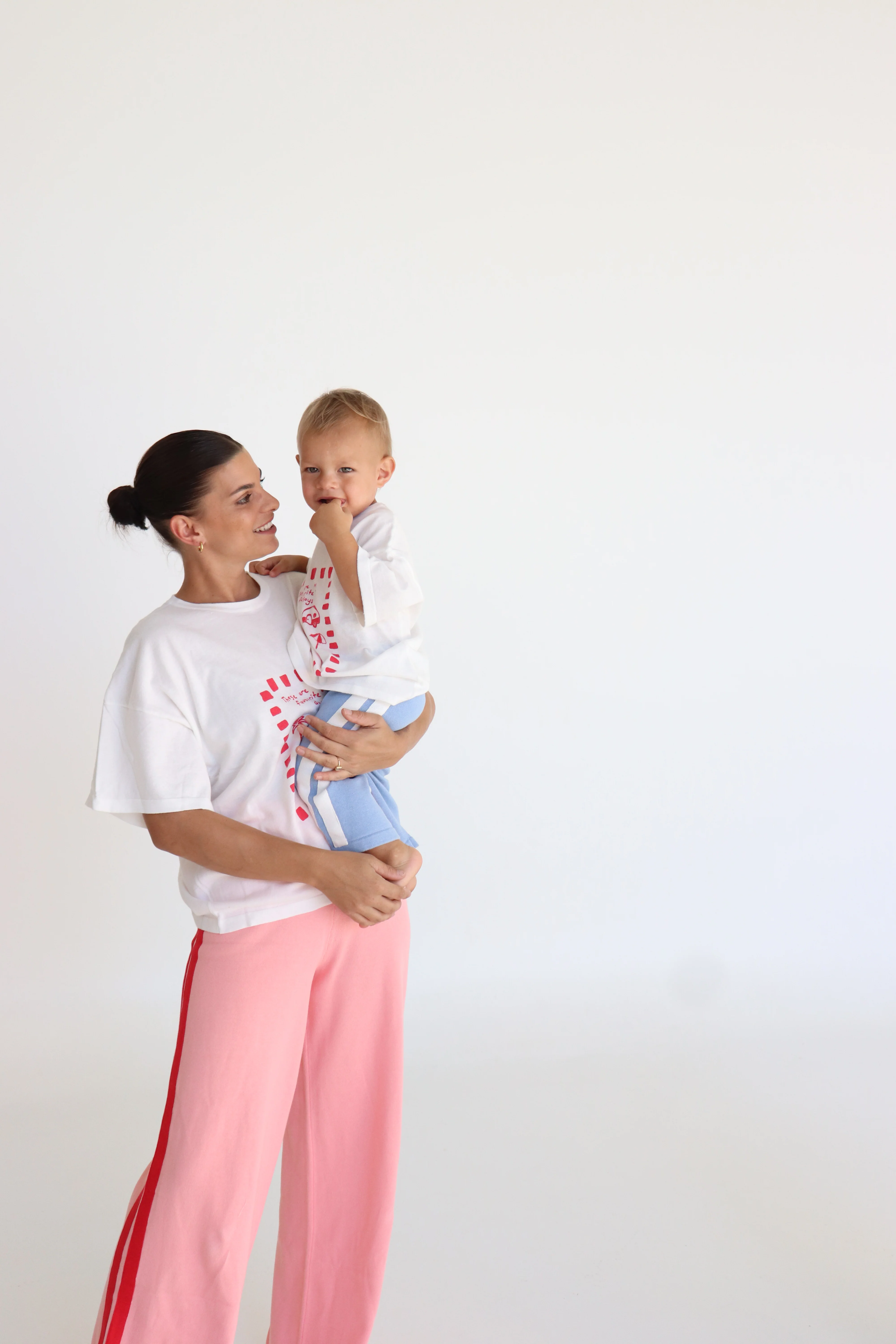 Quinn Pant - Ladies - Pink with Red Stripes - Image 6