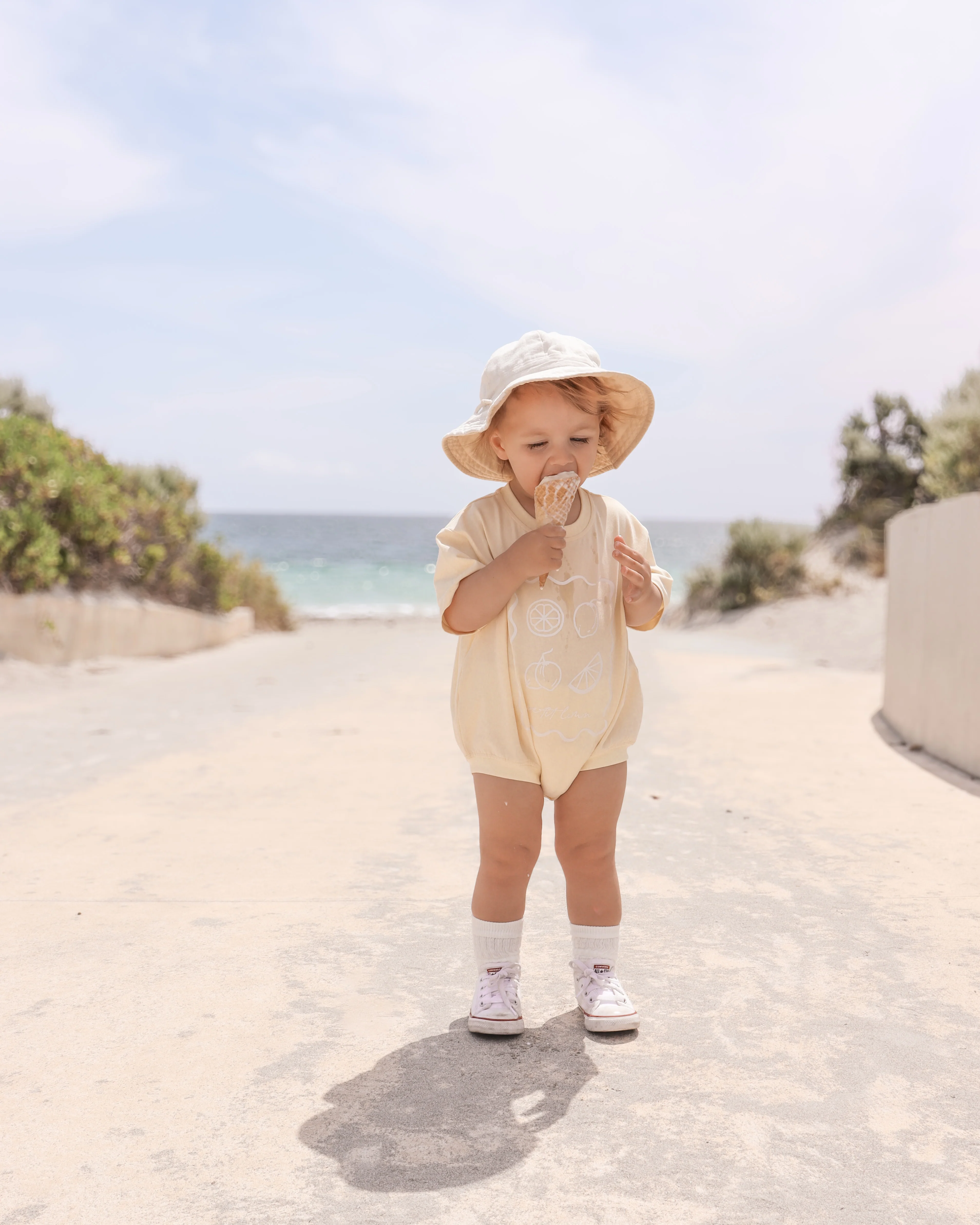 Lemon 'Petit Limon' Oversized Slouch Romper - Image 3