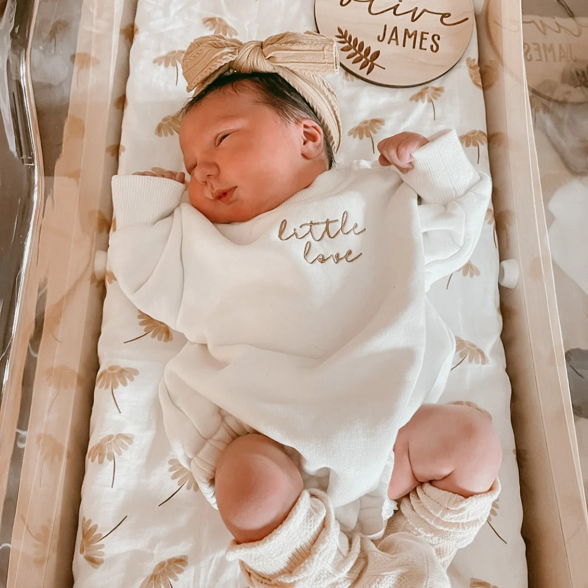 Milk 'Little Love' Long Sleeve Bubble Romper - Image 8