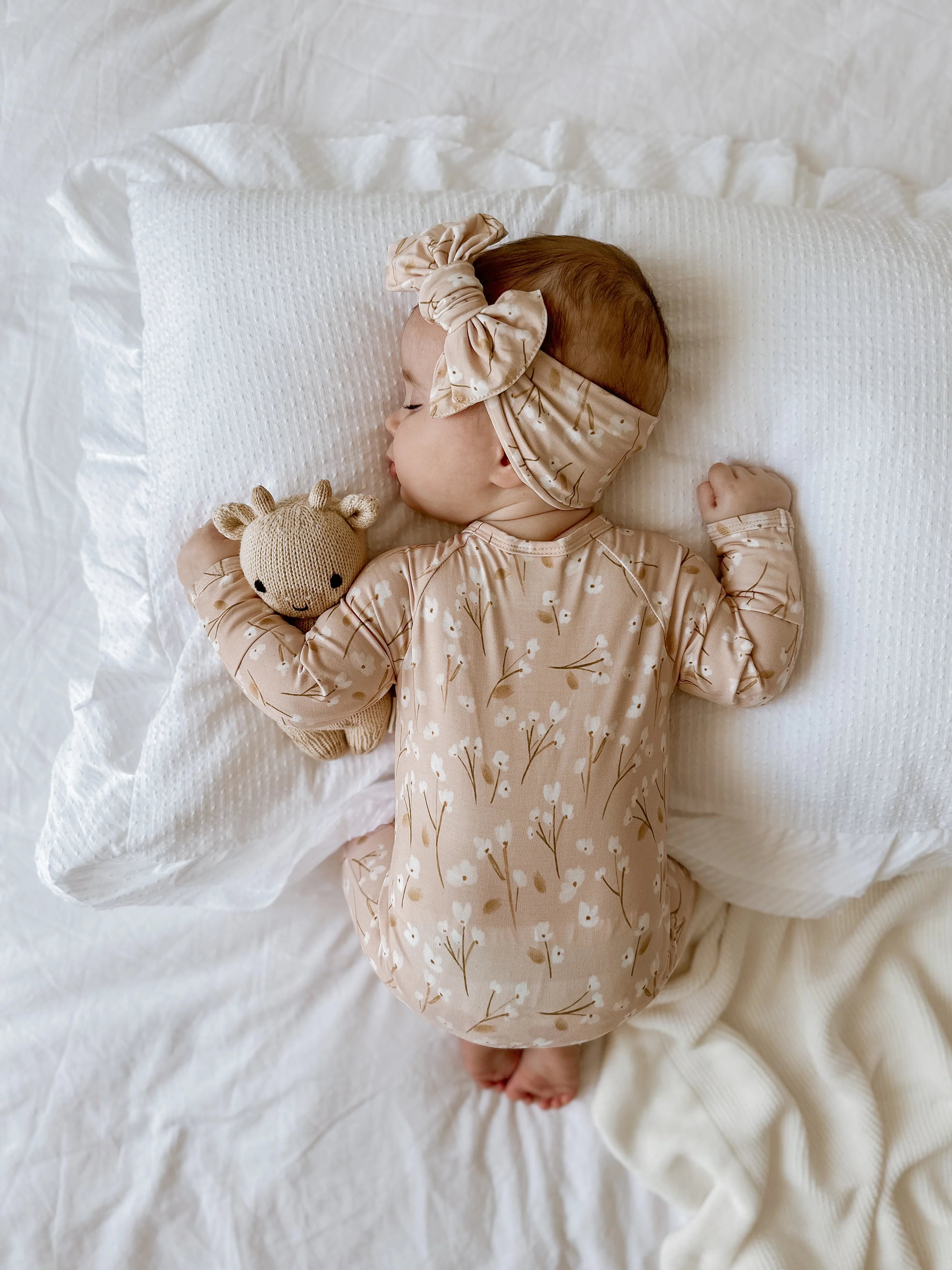 Cotton Growsuit - Blushing Blooms - Image 4