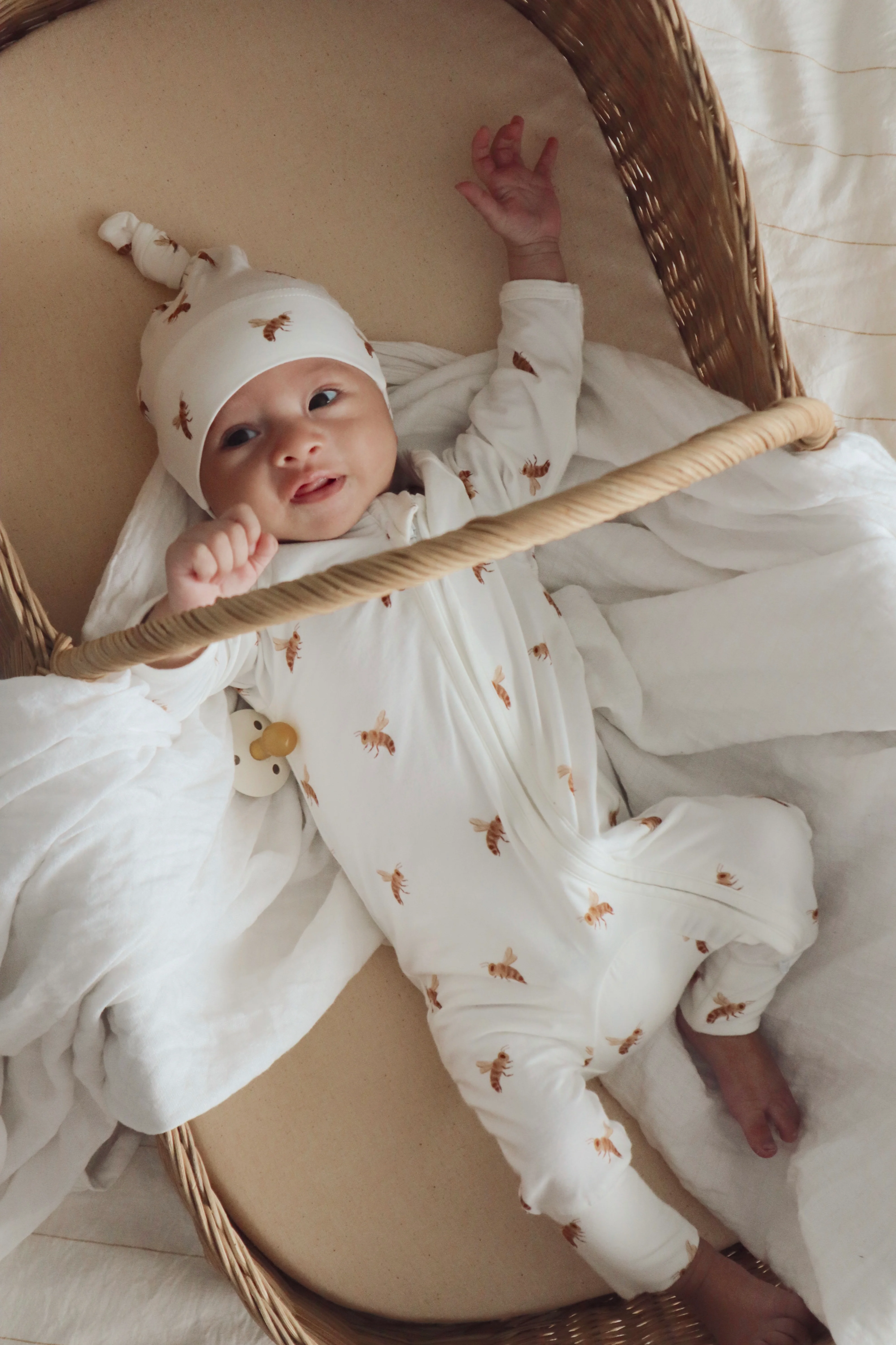 Cotton Growsuit - Honey Bee - Image 19