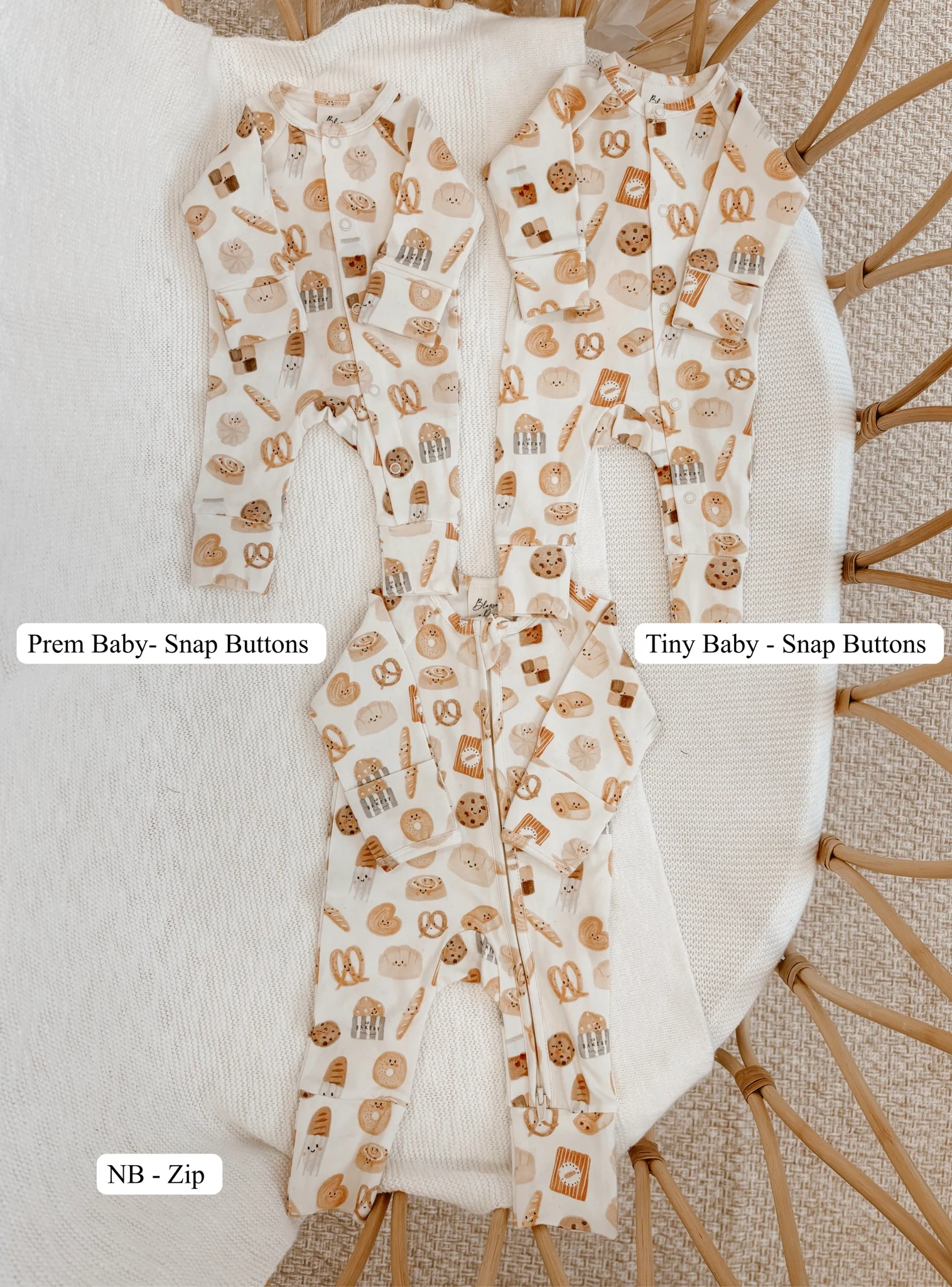 Cotton Growsuit - Patisserie - Image 5