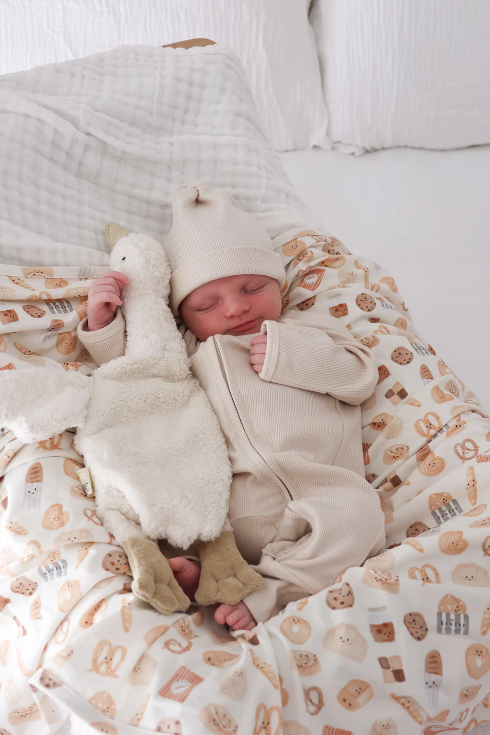 Cotton Growsuit - Vanilla Bean - Image 16