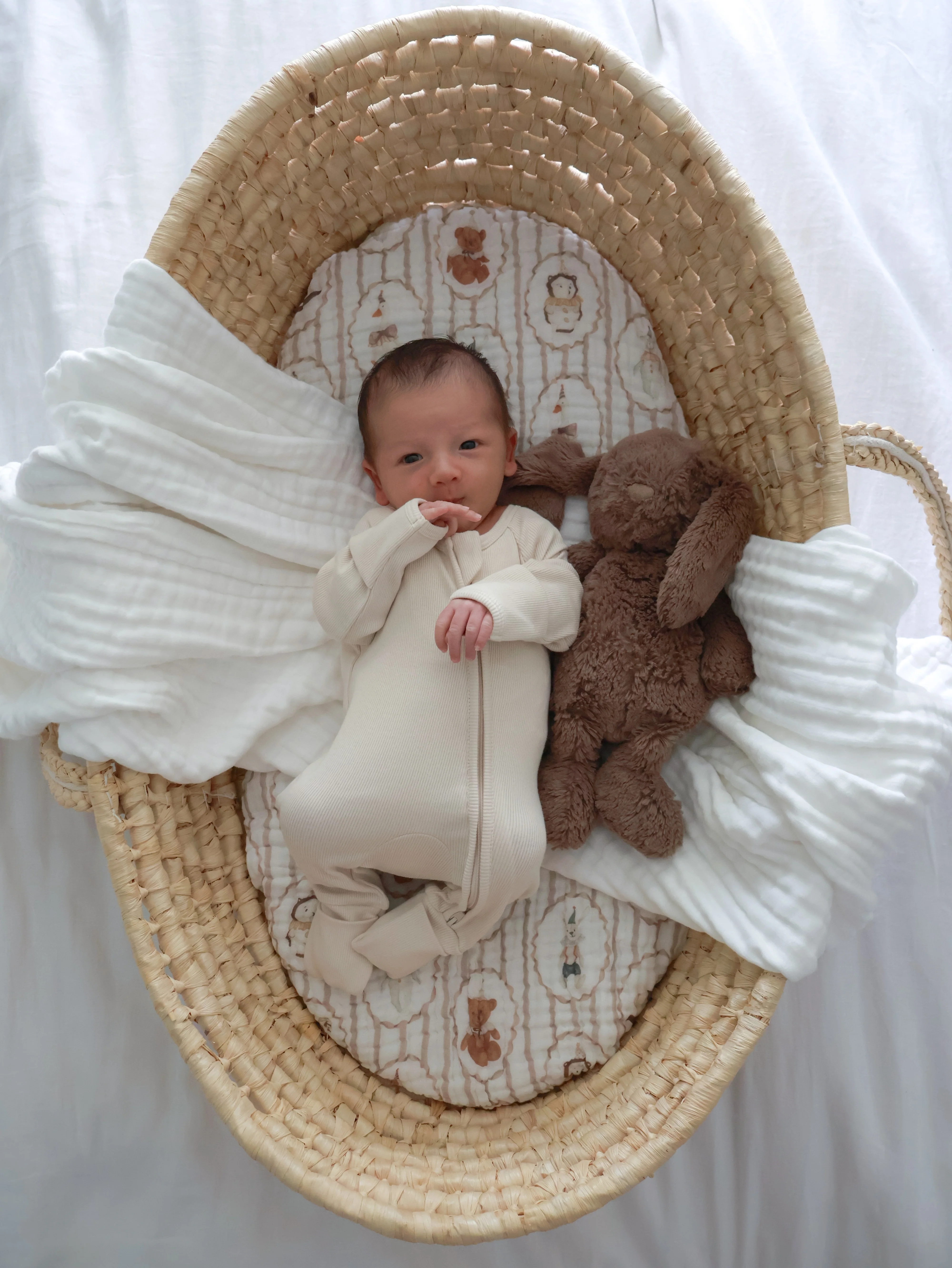 Cotton Growsuit - Vanilla Bean - Image 22