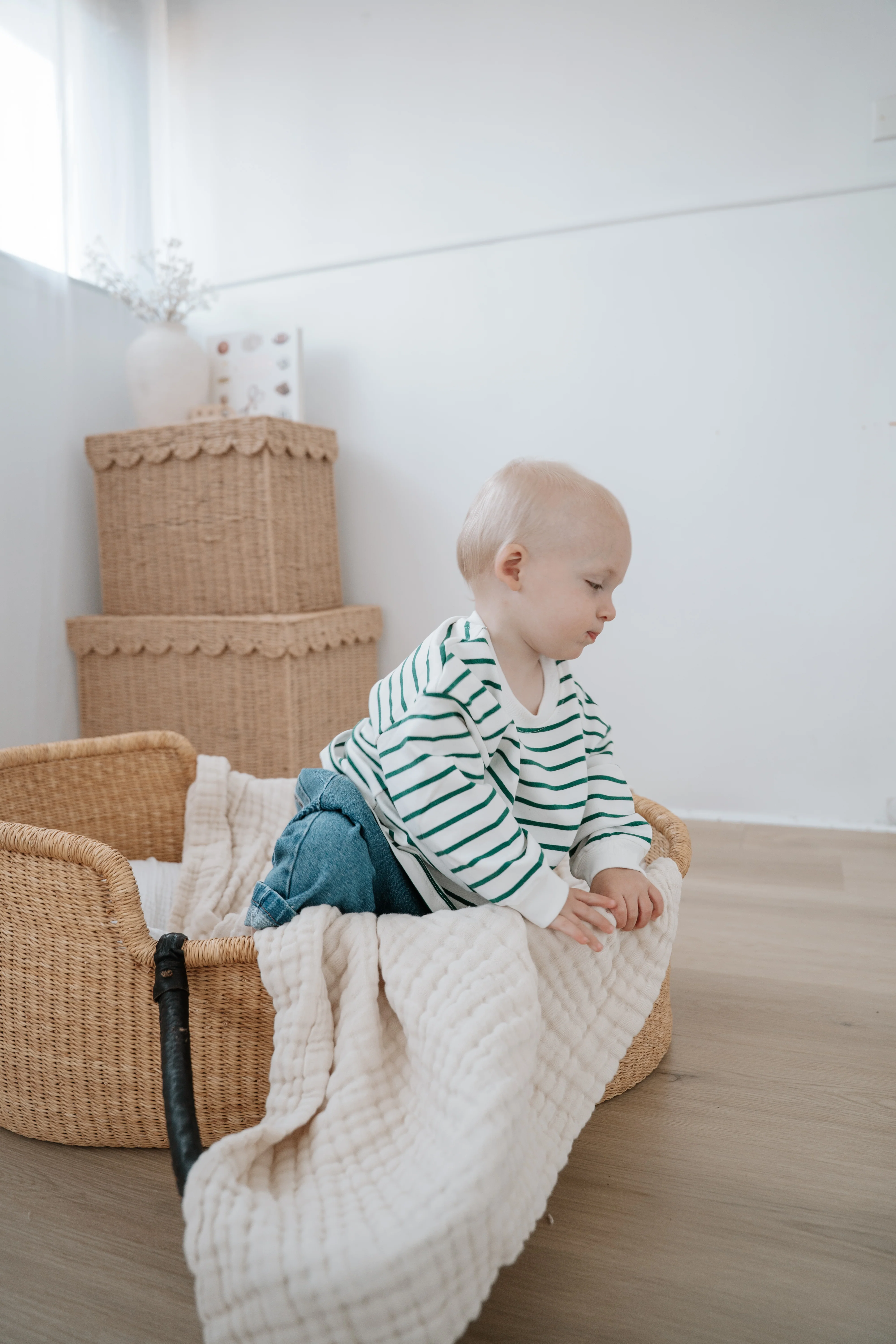 Stripe Long Sleeve - Forest - Image 9