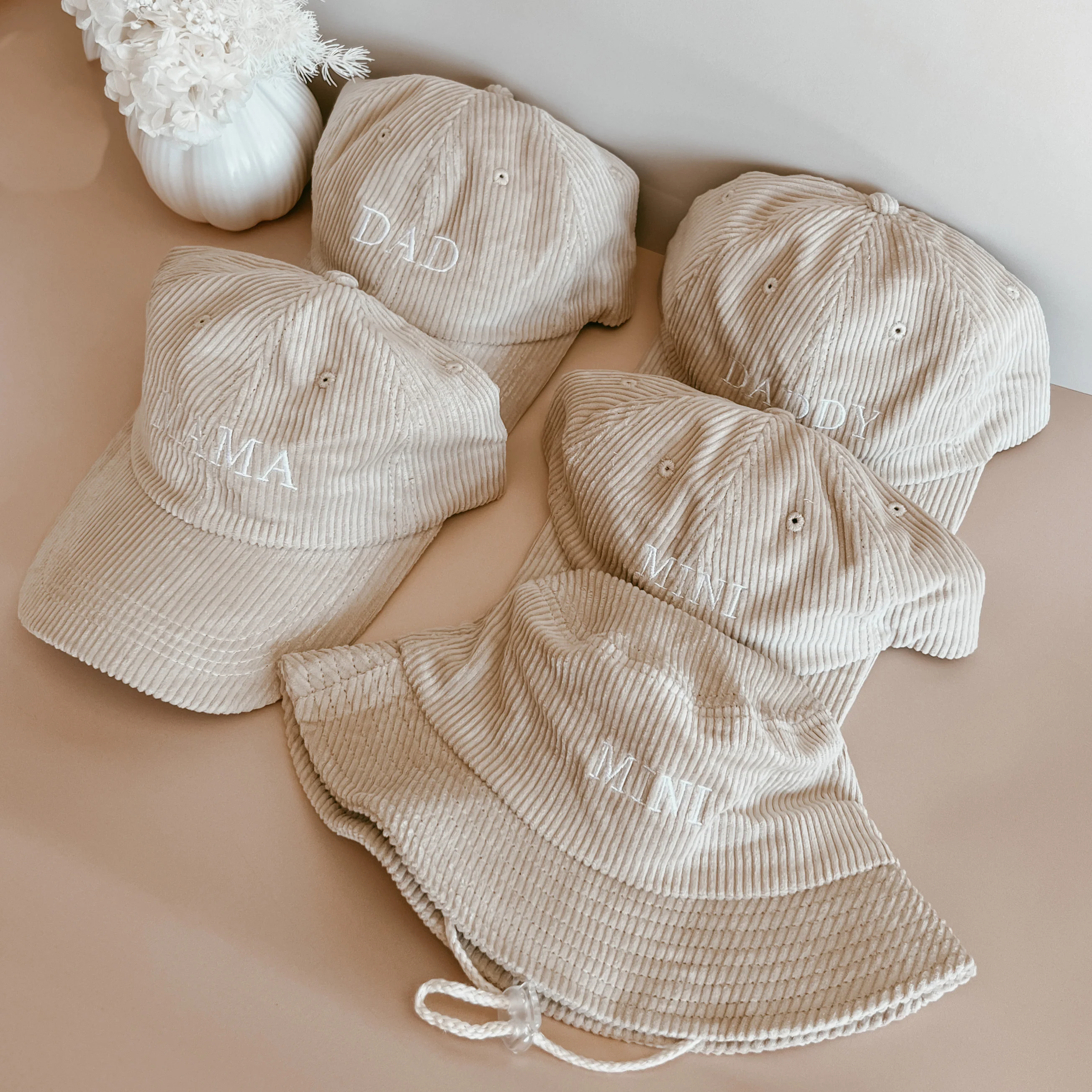 'Mama' Corduroy Cap - Image 6