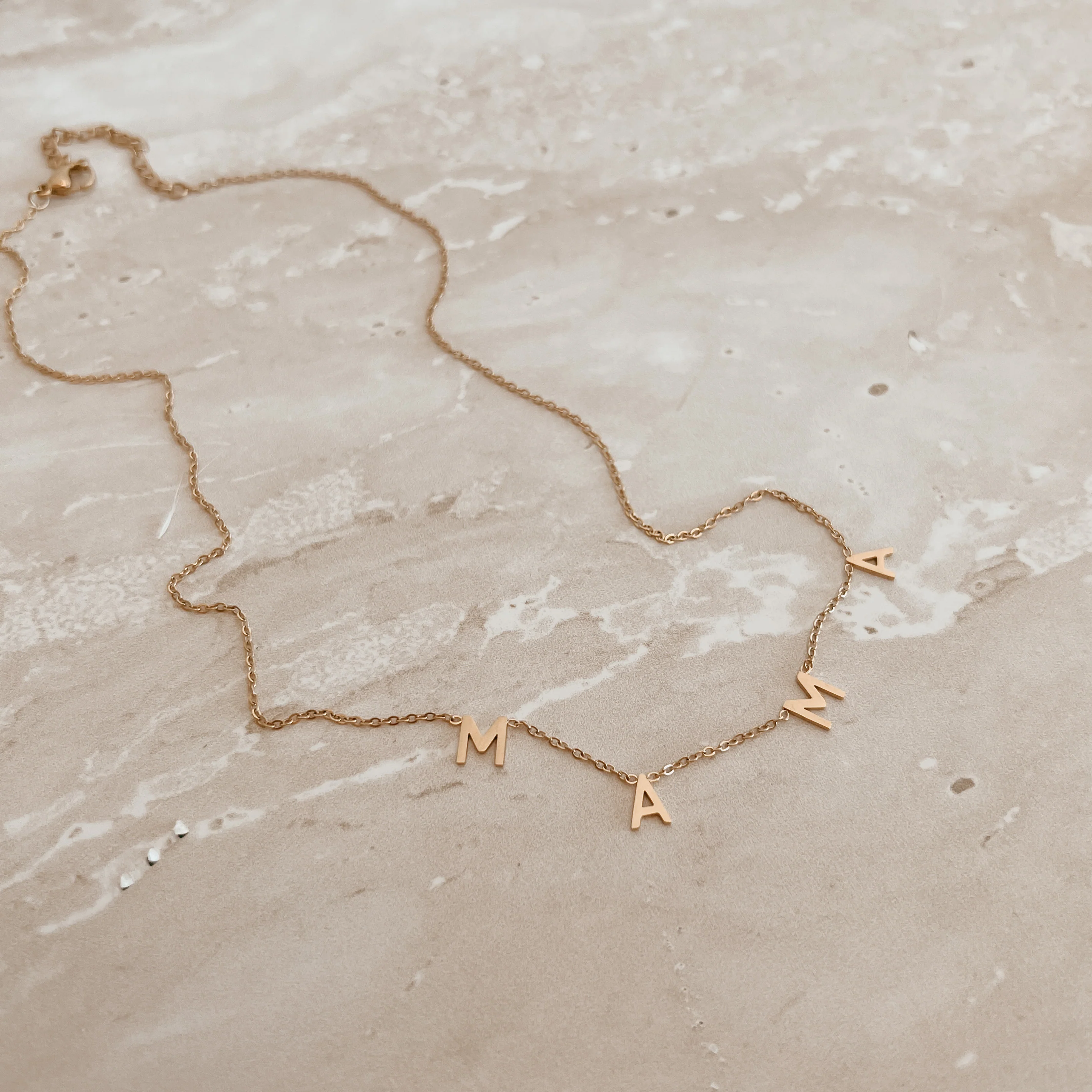 MAMA Necklace - 18K Gold Plated - Image 2
