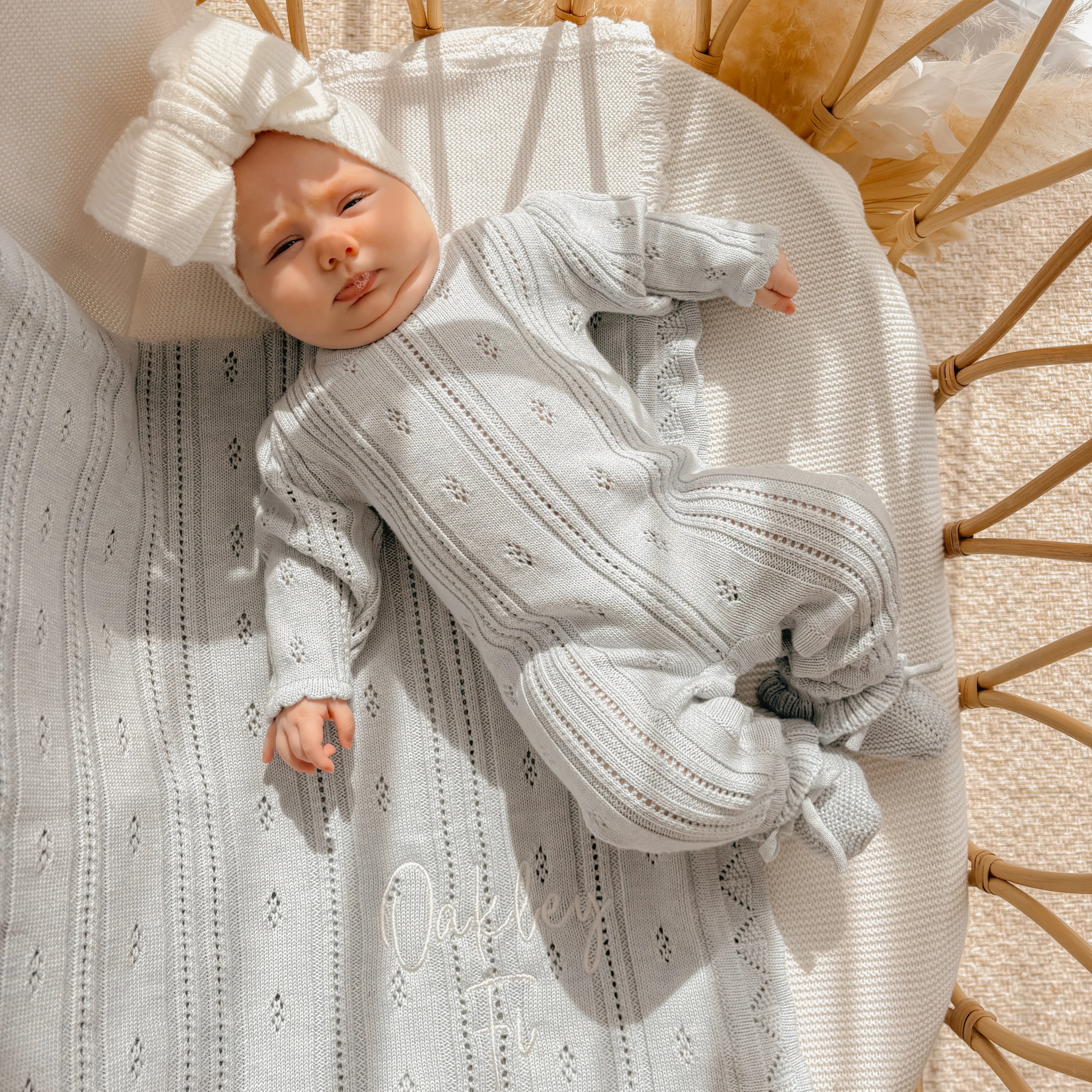 Margot Growsuit - Powder Blue