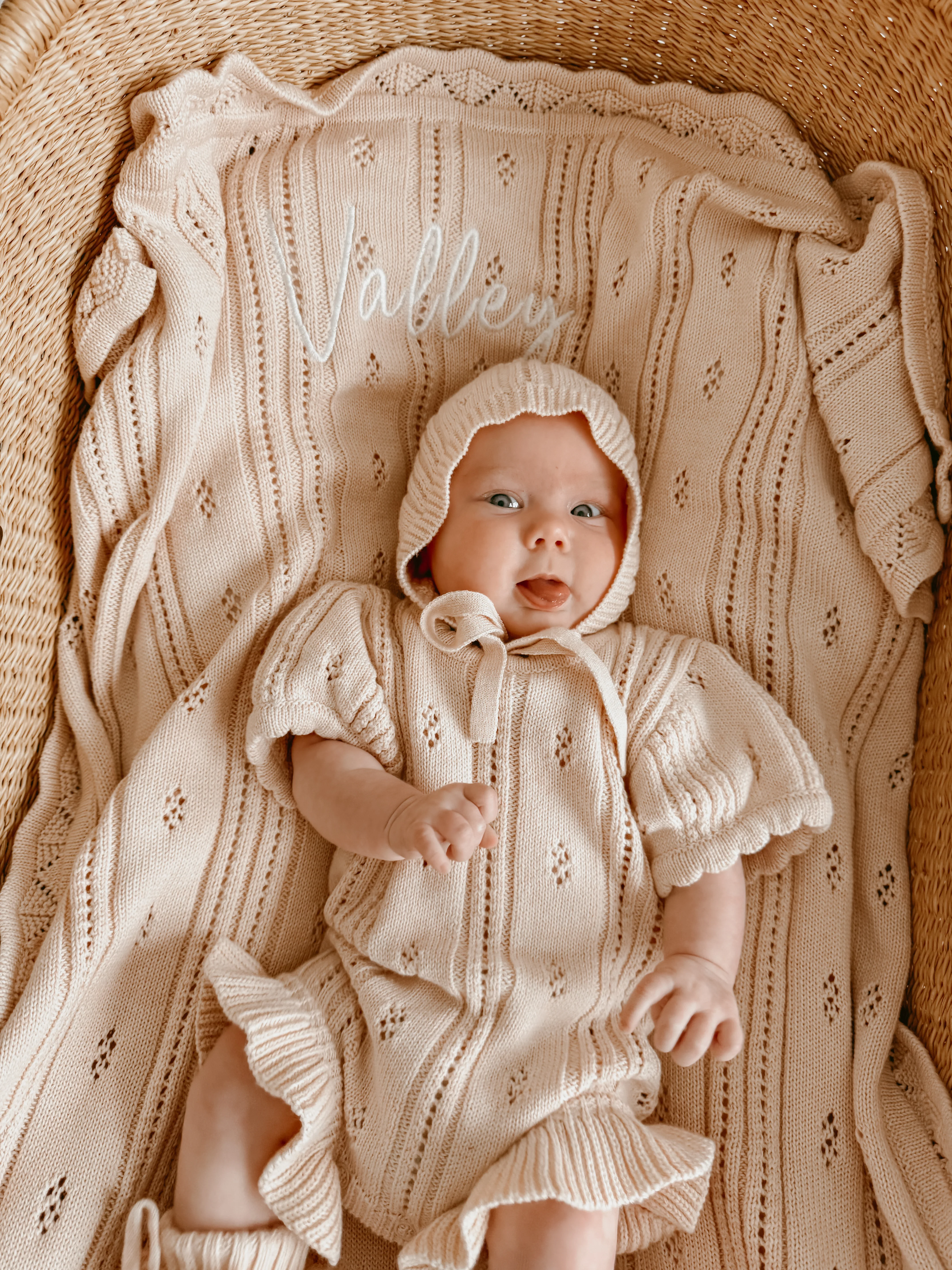 Margot Knit Romper - Pink Lemonade - Image 14