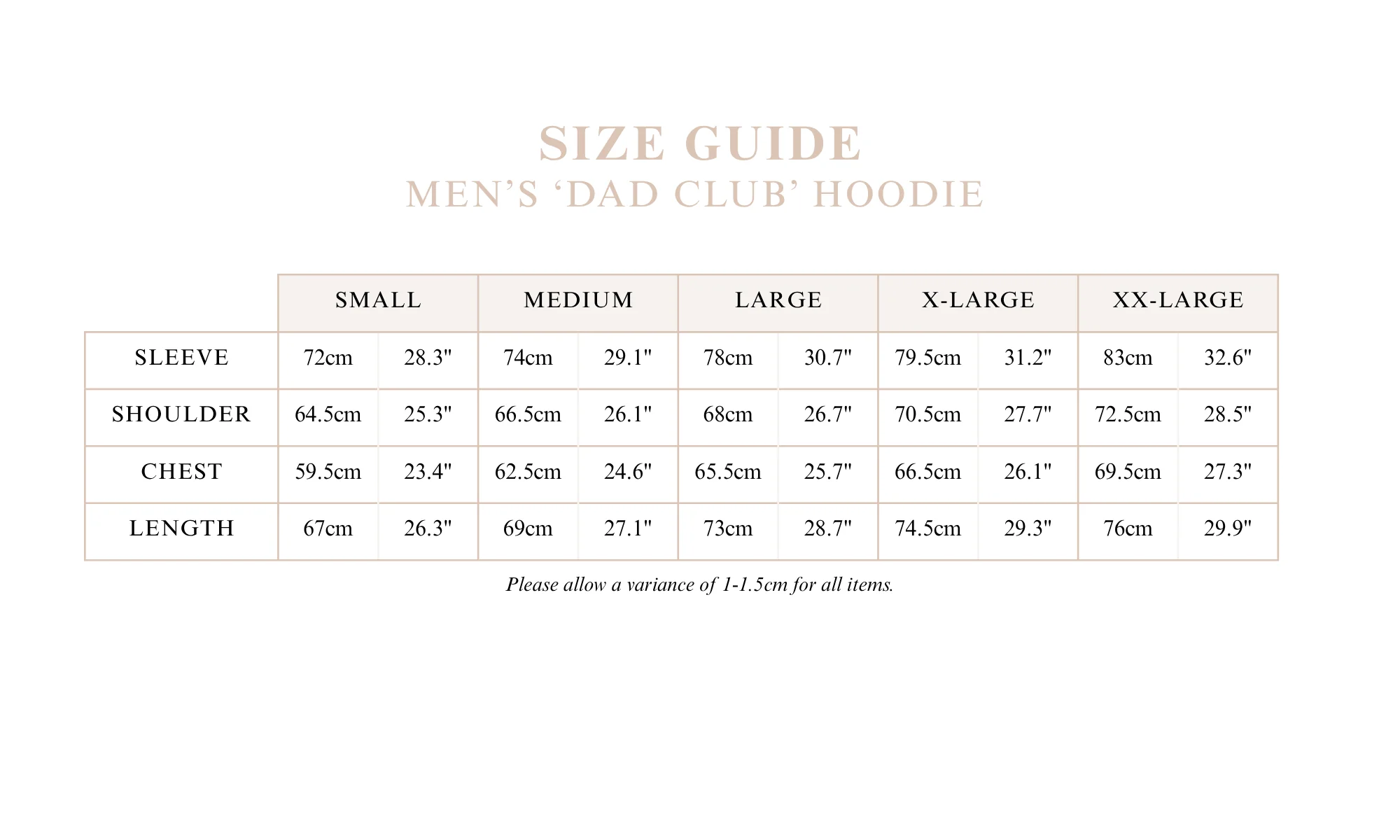 SALE Men's 'Dad Club' Hoodie - Cream - Image 10