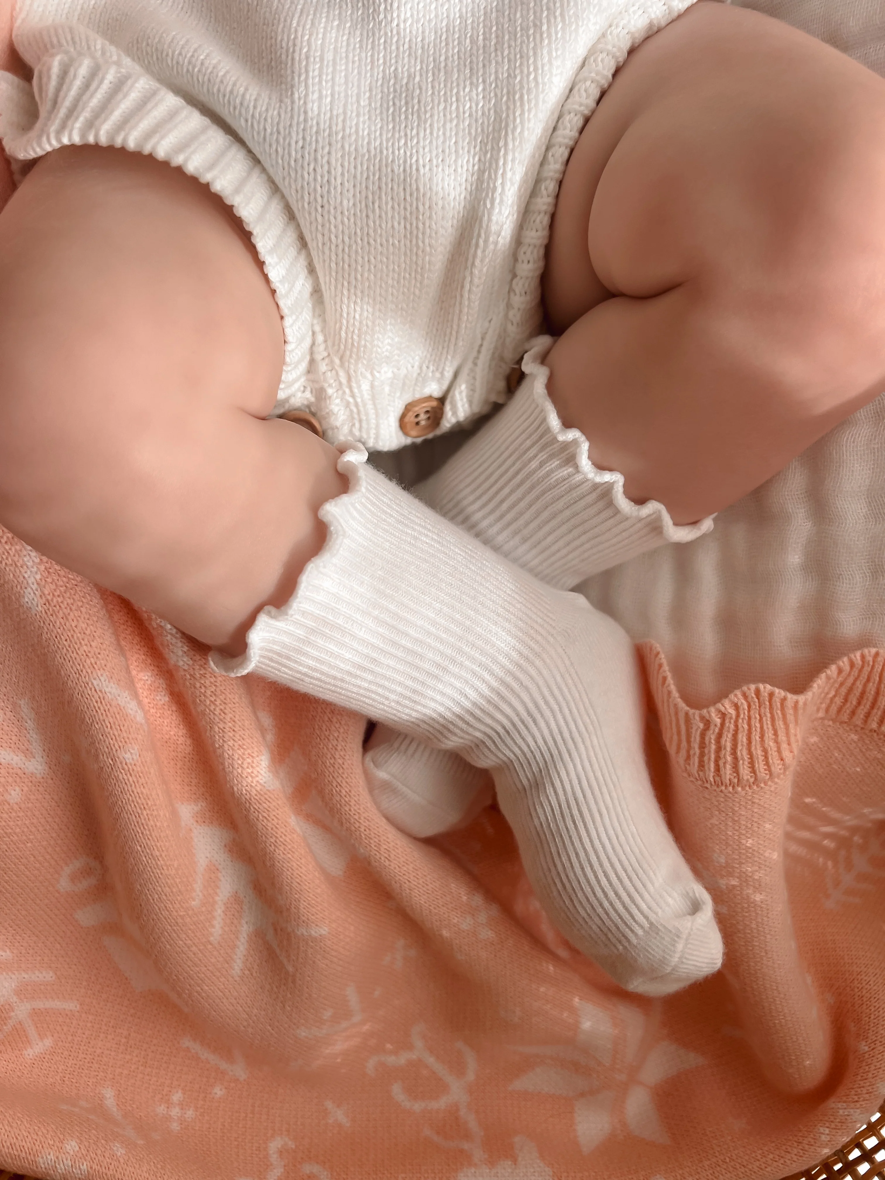 Milk Frill Socks - Image 3