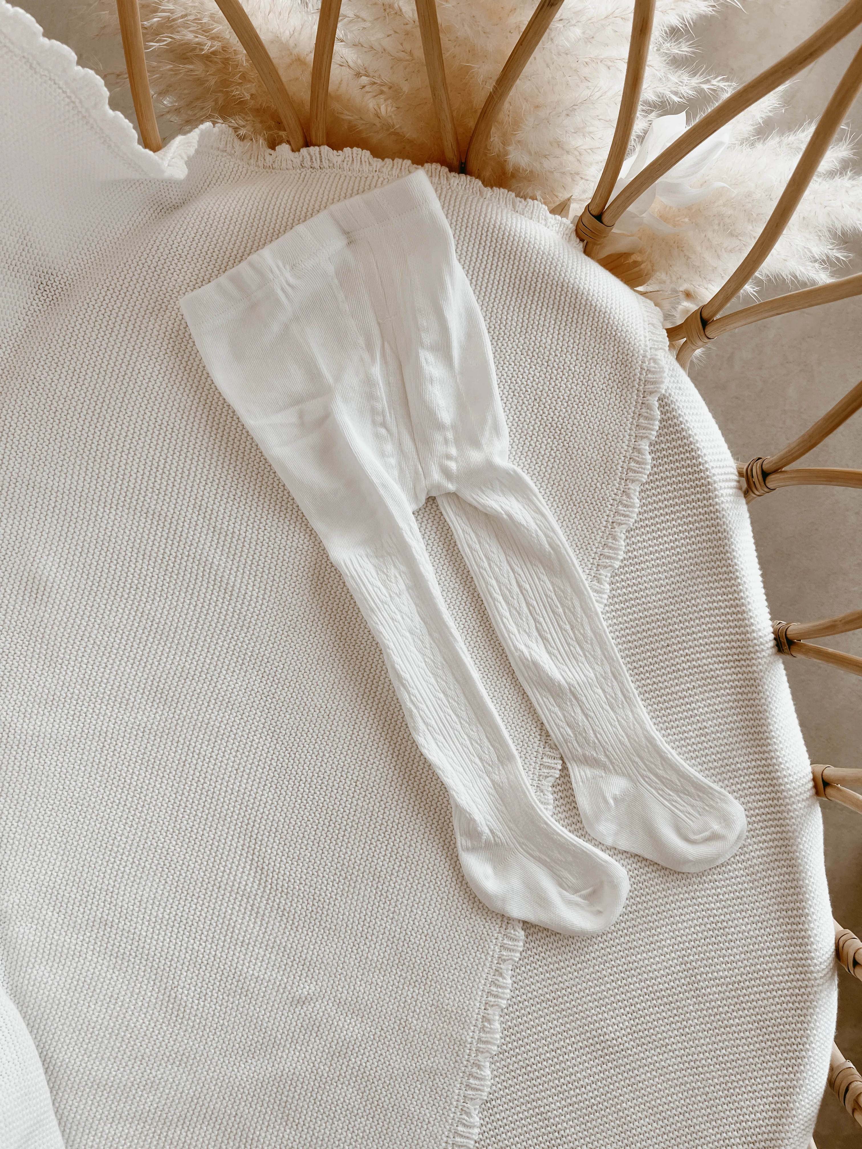Milk Knitted Stockings - Image 3